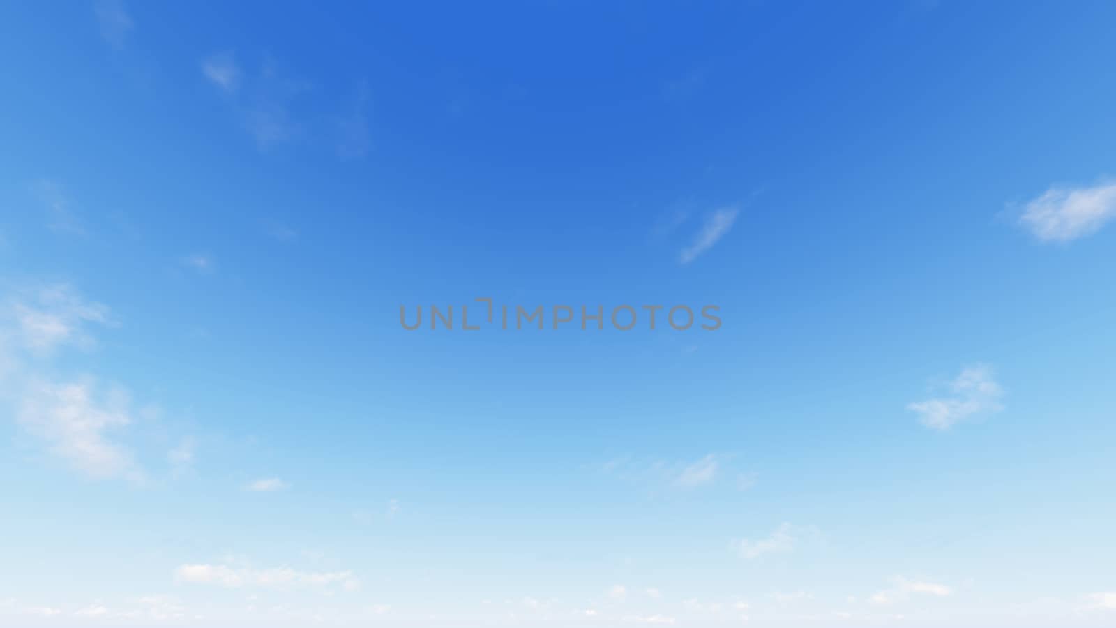 Cloudy blue sky abstract background, blue sky background with tiny clouds, 3d rendering

