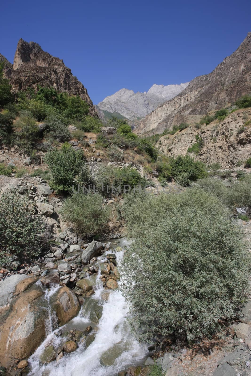 Pamir region Russian Federation Central Asia mountain landscapes by desant7474