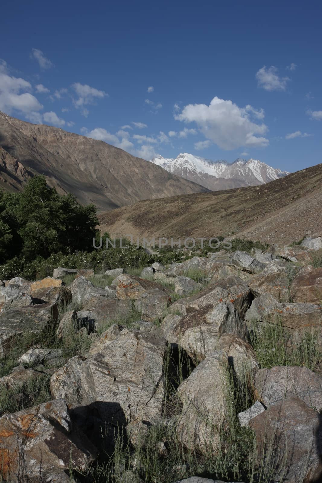 Pamir region Russian Federation Central Asia mountain landscapes by desant7474