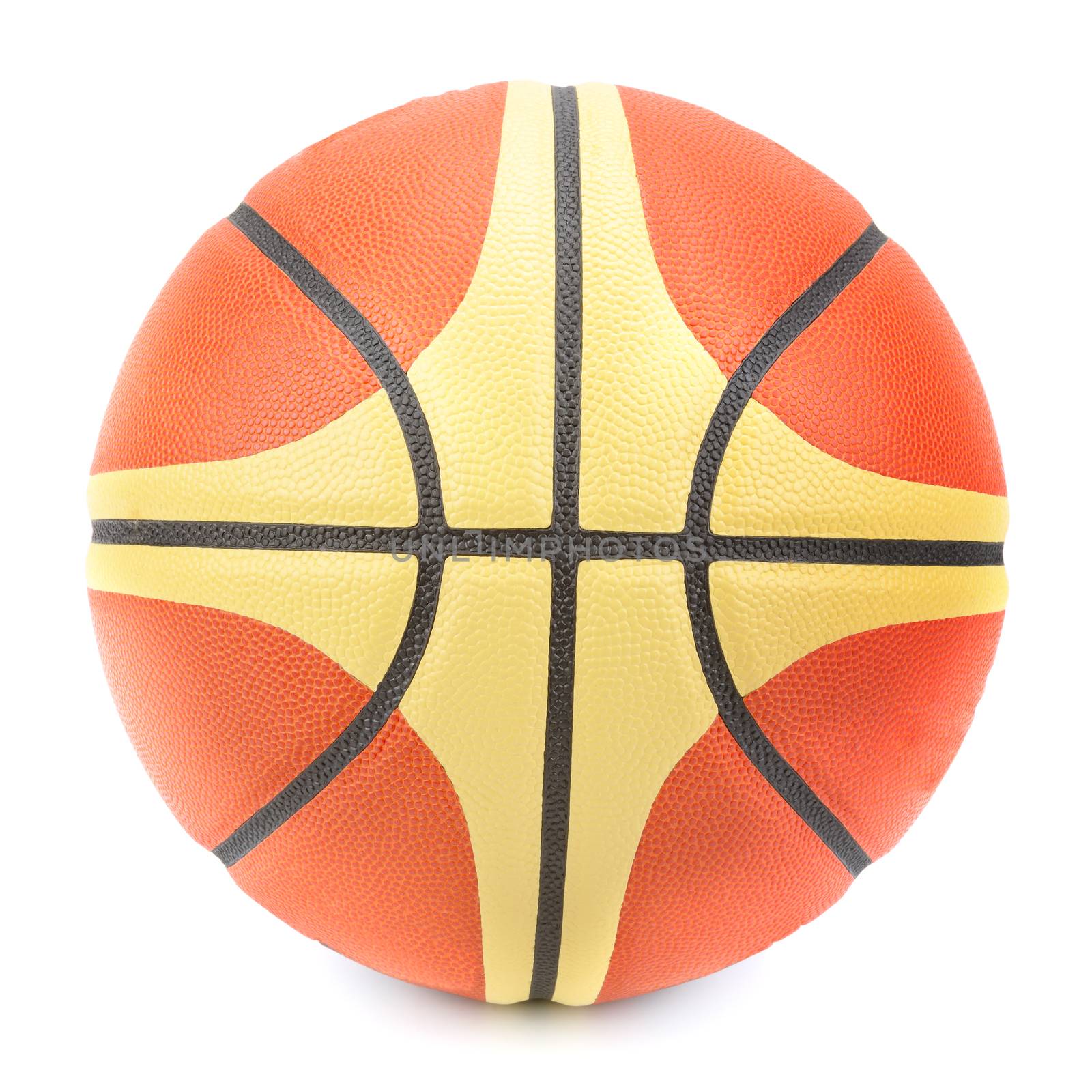 Basketball isolated on a white background