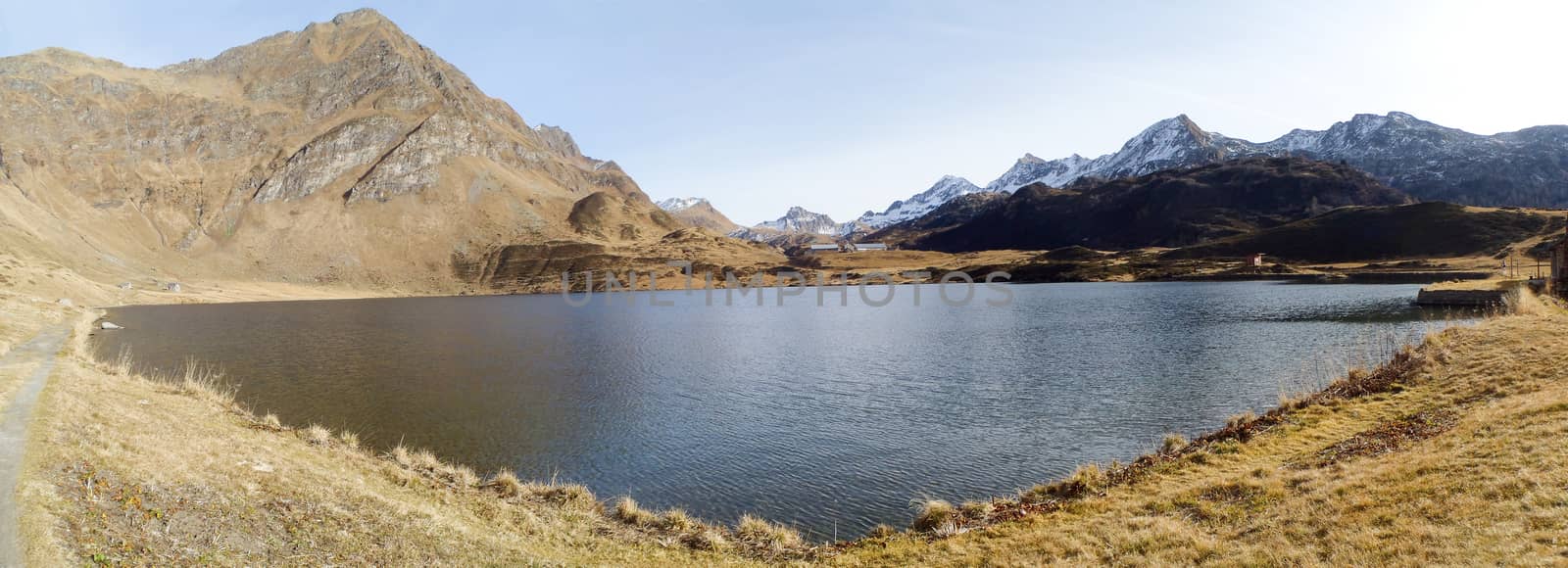 Lakes Ritom, Cadagno, Tom in the autumn by mauro_piccardi