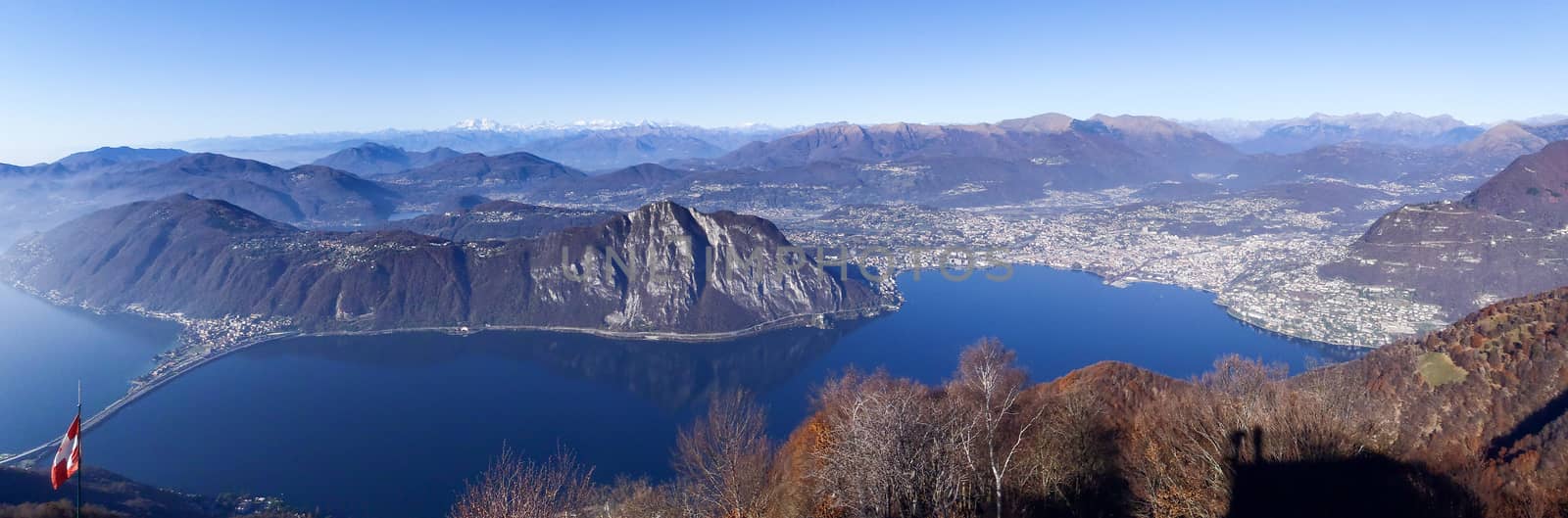 Sighignola, Italy: the Italian Balcony with views of Lake Lugano and Monte San Salvatore