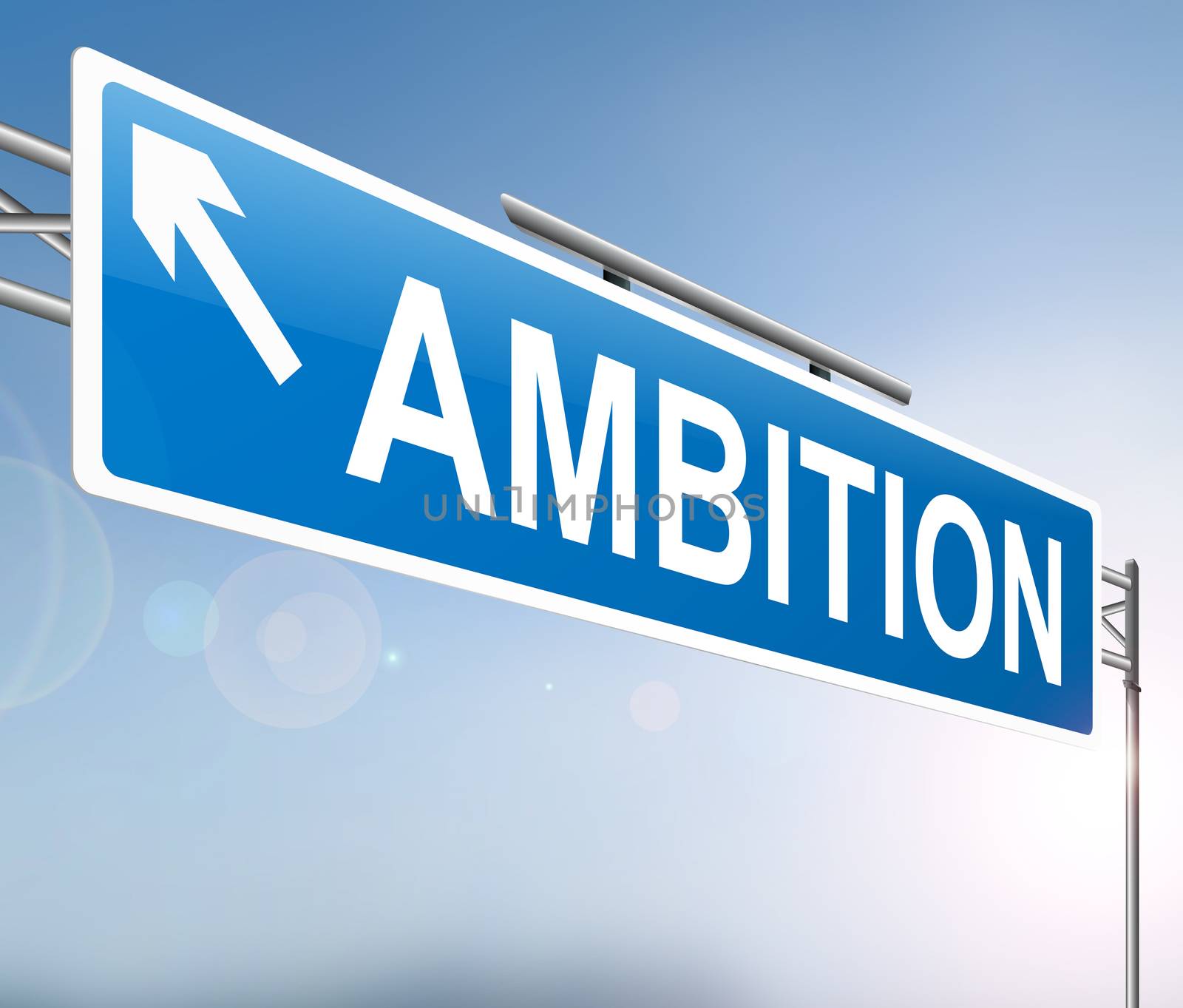 Ambition sign concept. by 72soul