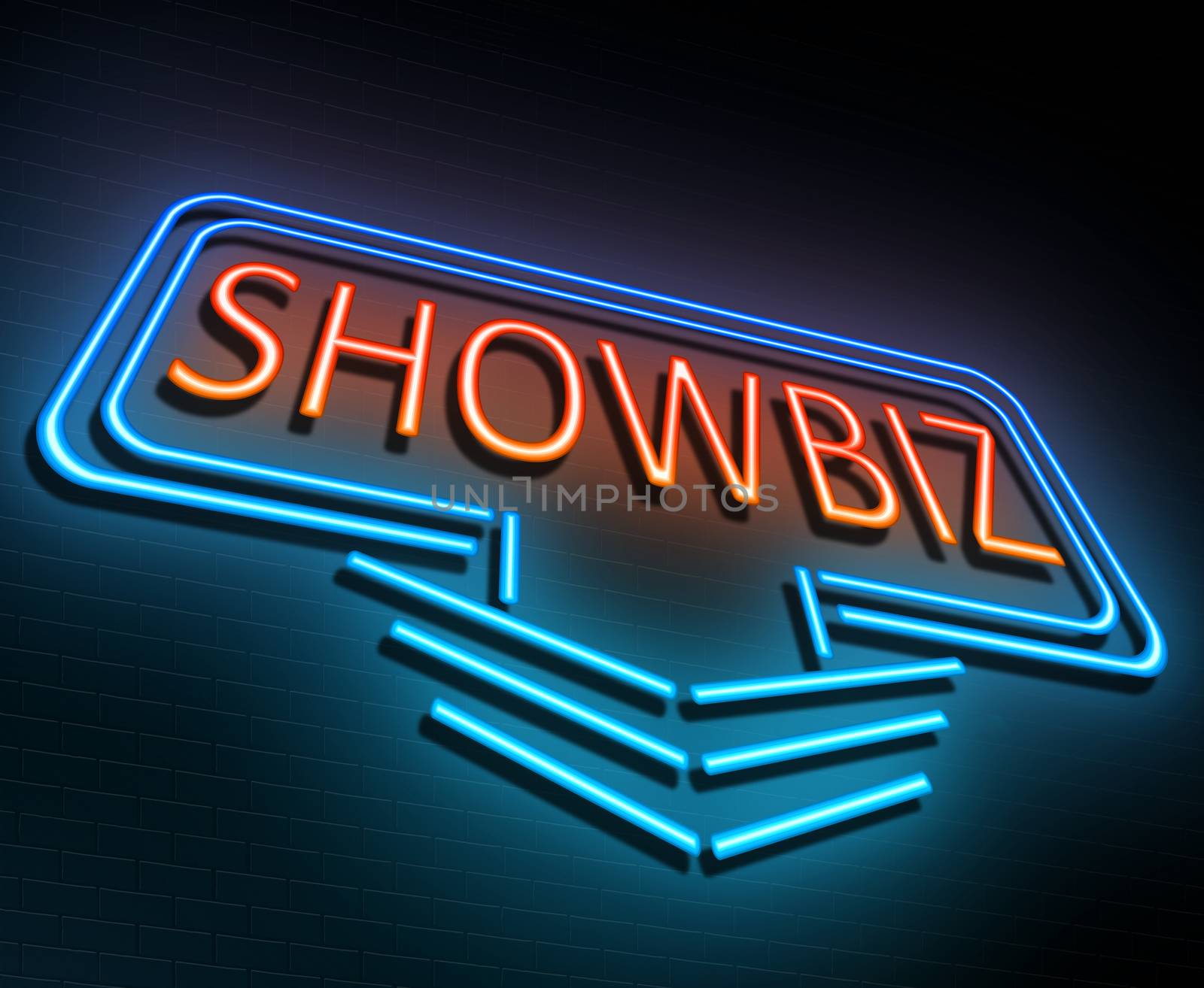 Showbiz sign concept. by 72soul