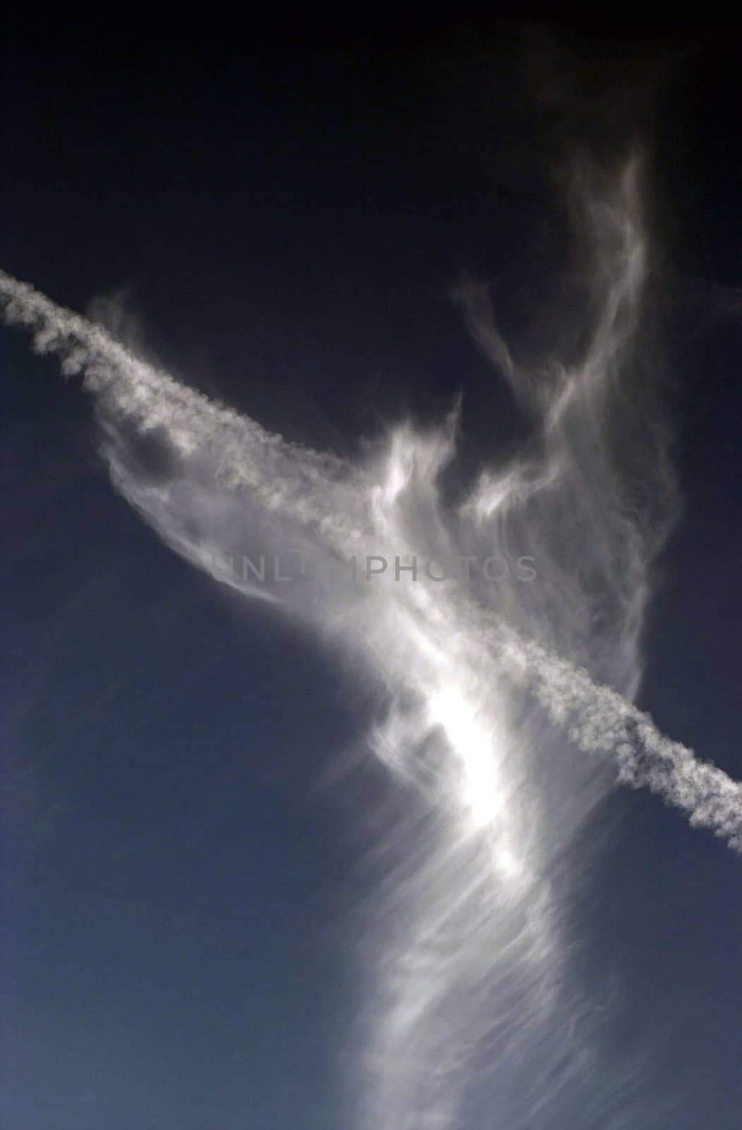 Great Cloud looks like SIGN OF PEACE

