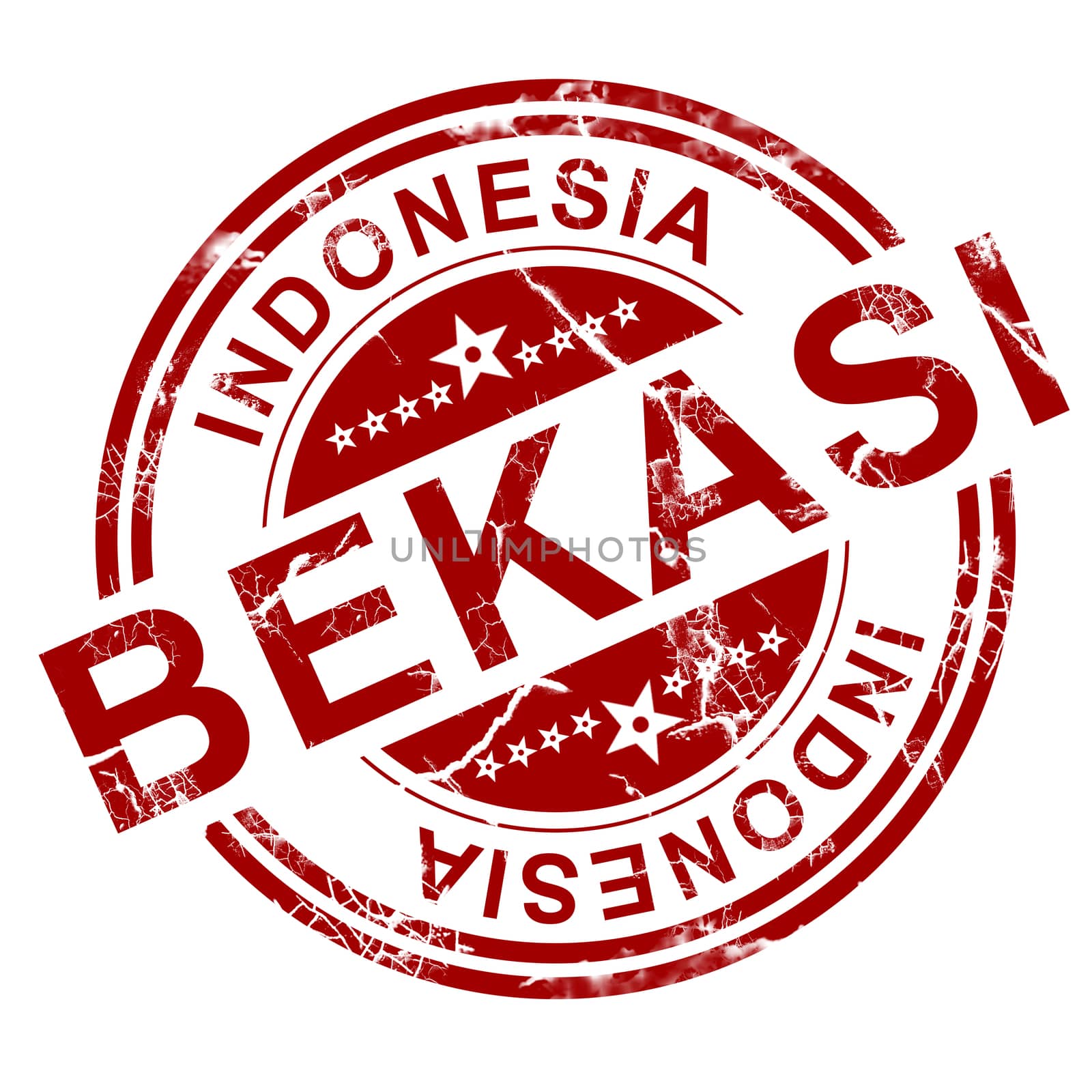 Red Bekasi stamp by tang90246
