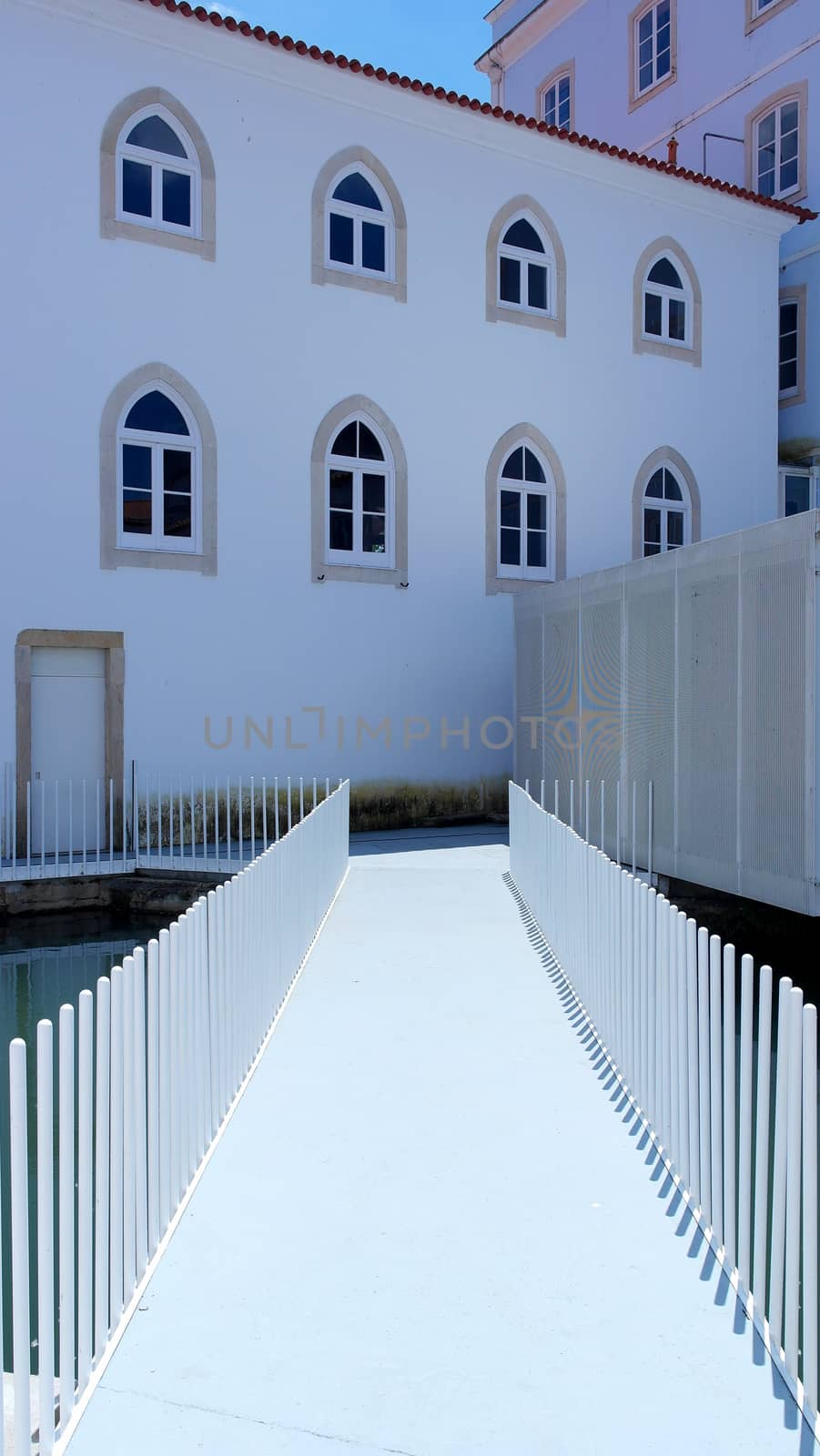 Detail of a building, Tomar, Portugal