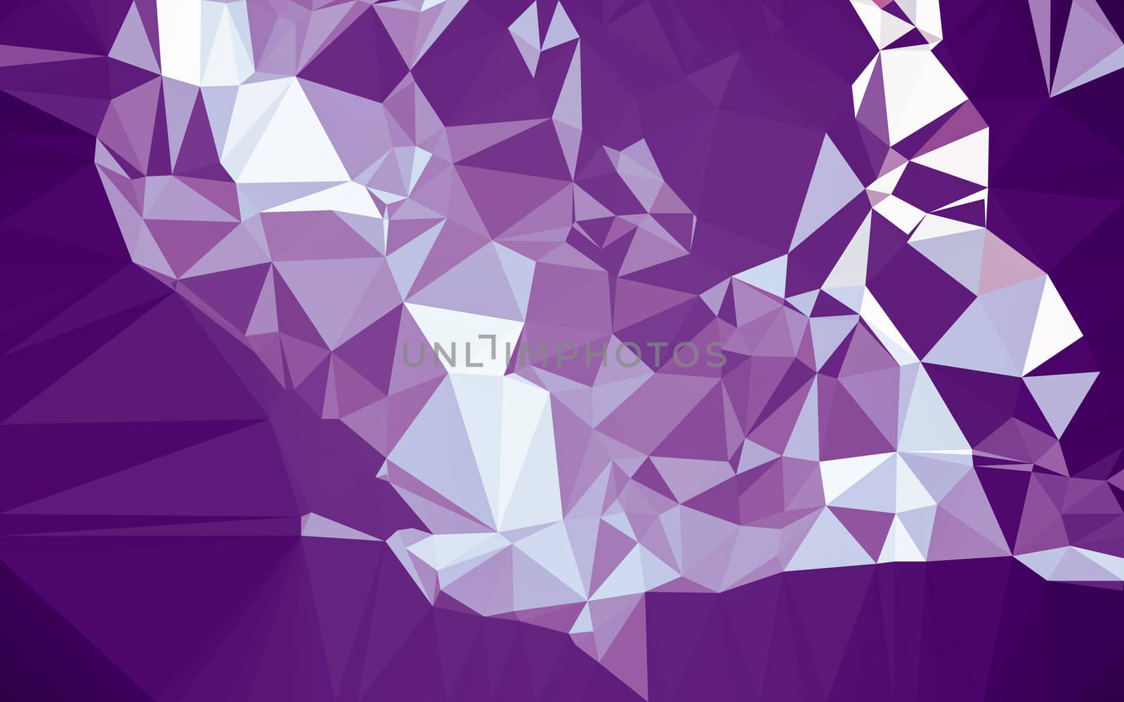 Abstract low poly background, geometry triangle by teerawit