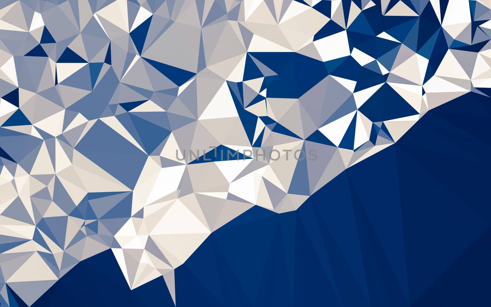 Abstract low poly background, geometry triangle by teerawit