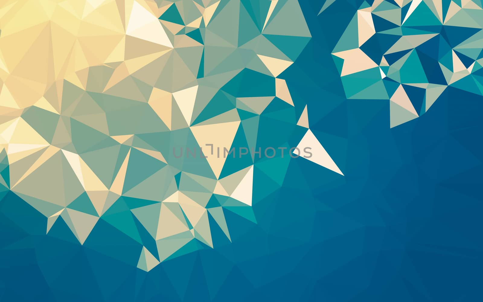 Abstract low poly background, geometry triangle by teerawit