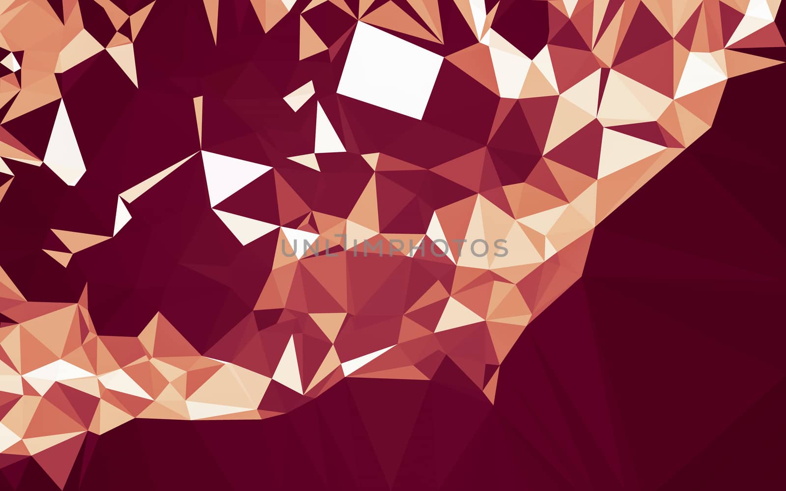 Abstract low poly background, geometry triangle, mosaic pastel color background