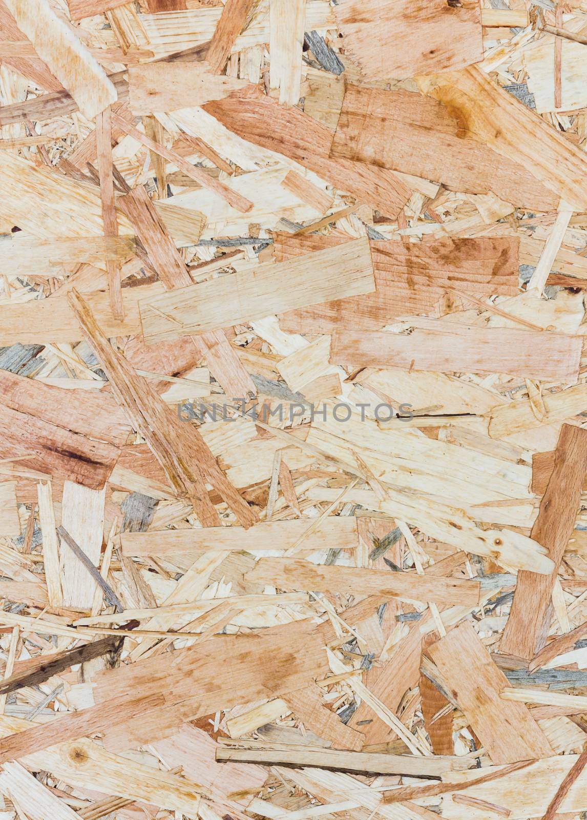 Close up texture of oriented strand board - OSB by stoonn