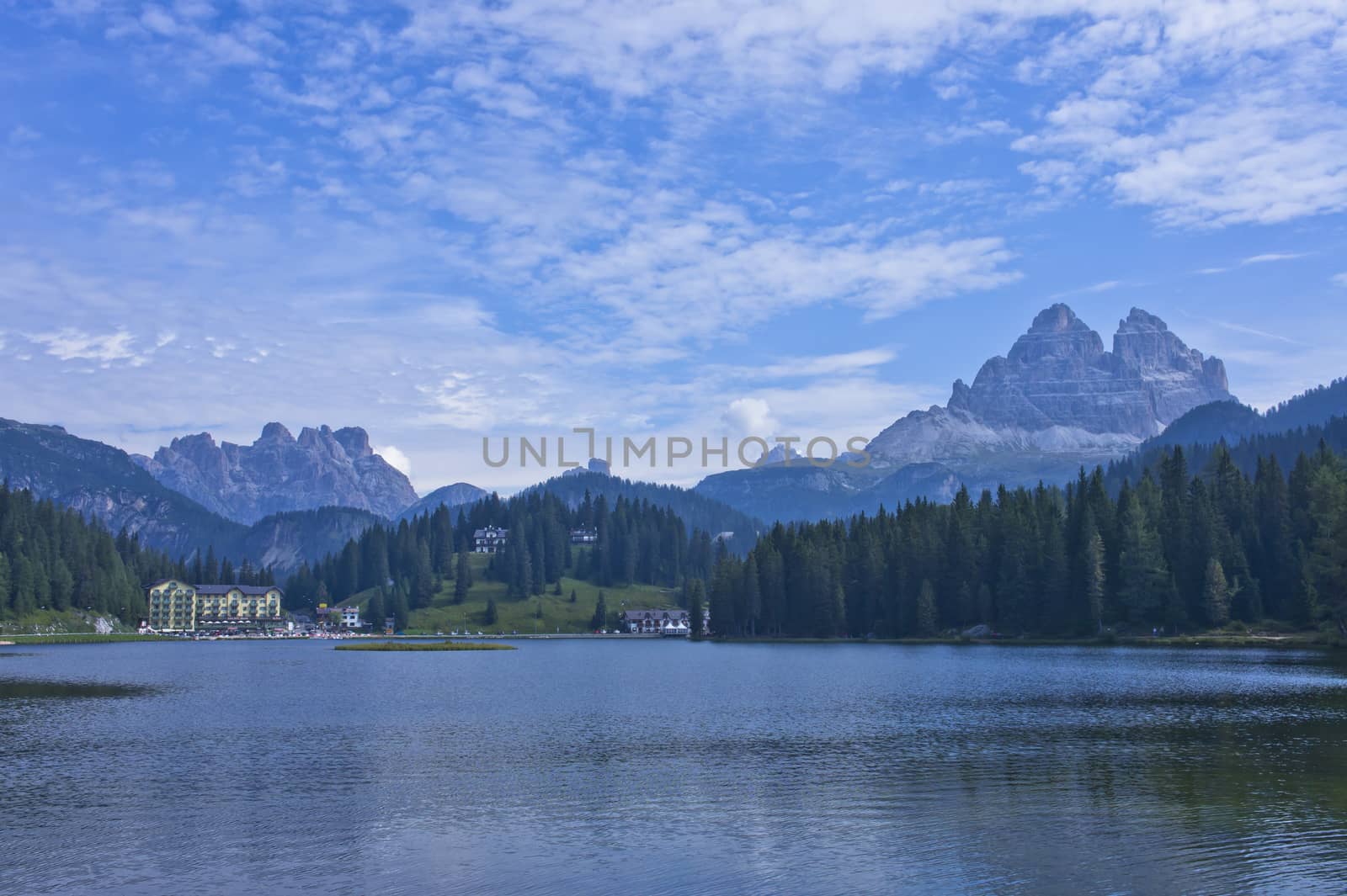 Lake Misurina, Italy, Europe by giannakisphoto