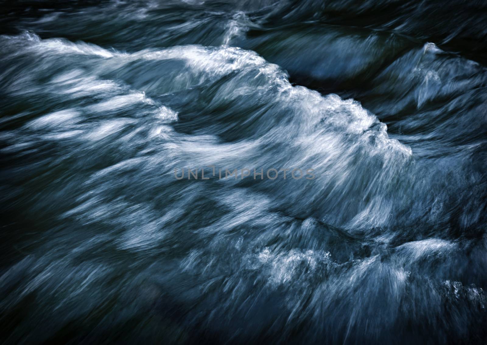 background abstract dark waves on the river