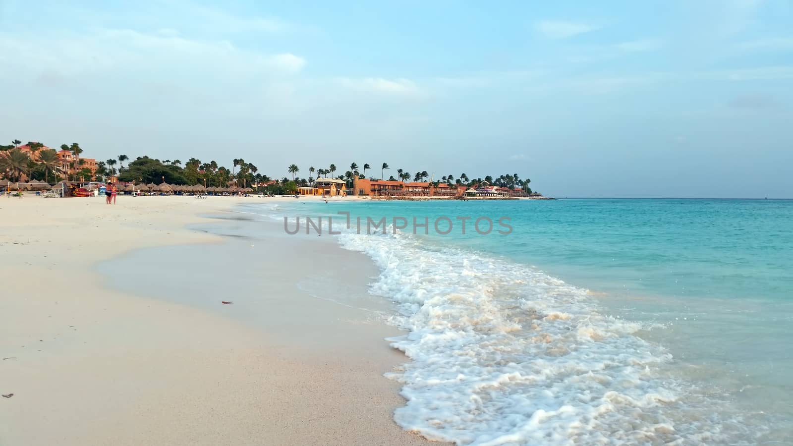 Druif beach at Aruba island in the Caribbean sea