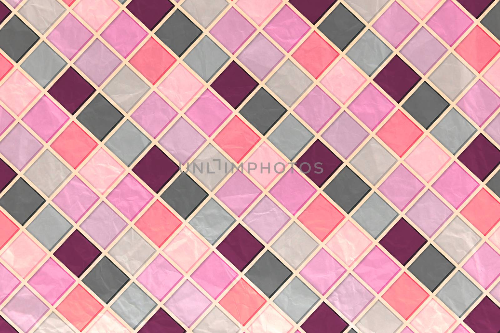 Pink Tile Mosaic by natali_brill