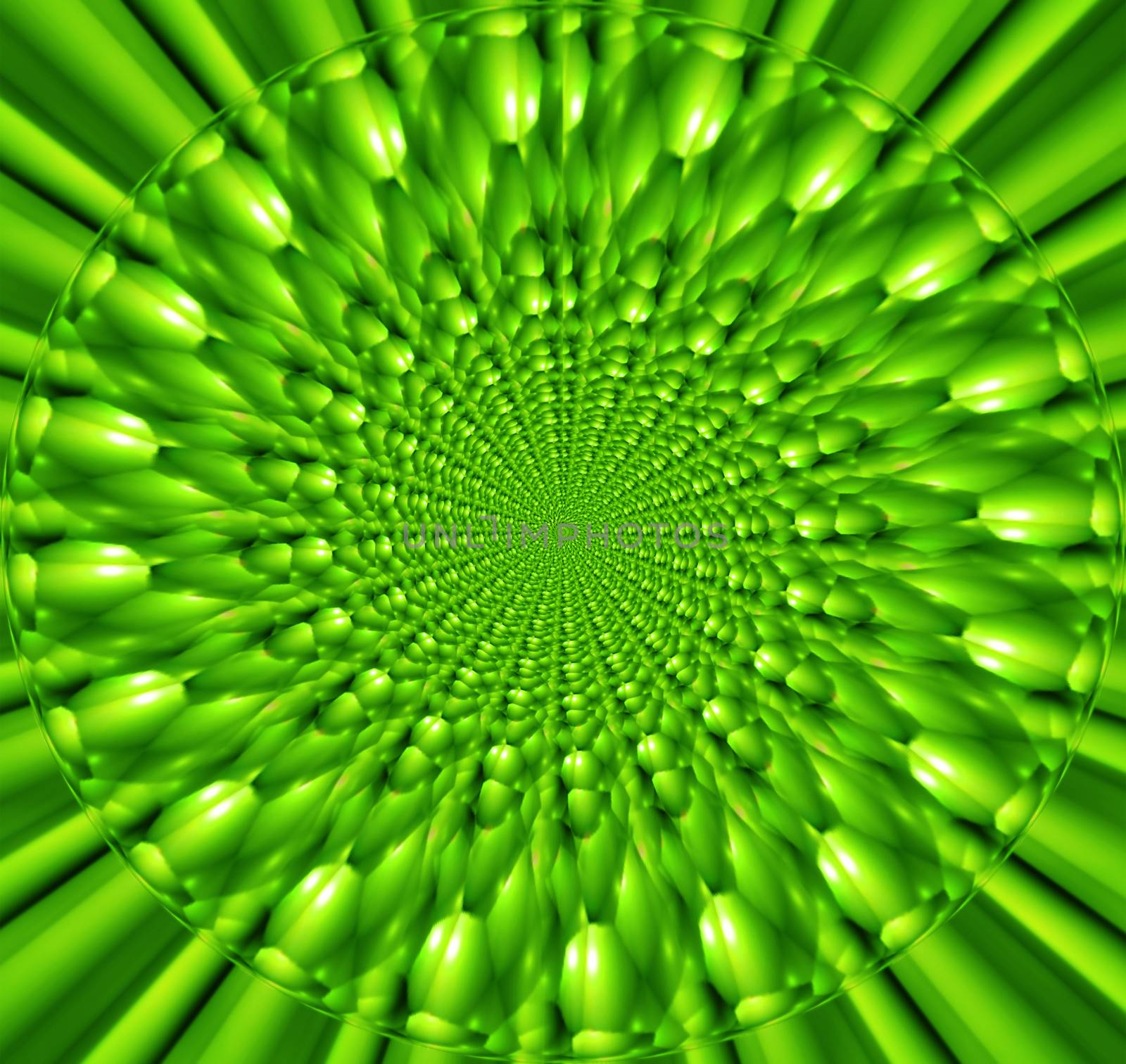 Bright green abstract background for design