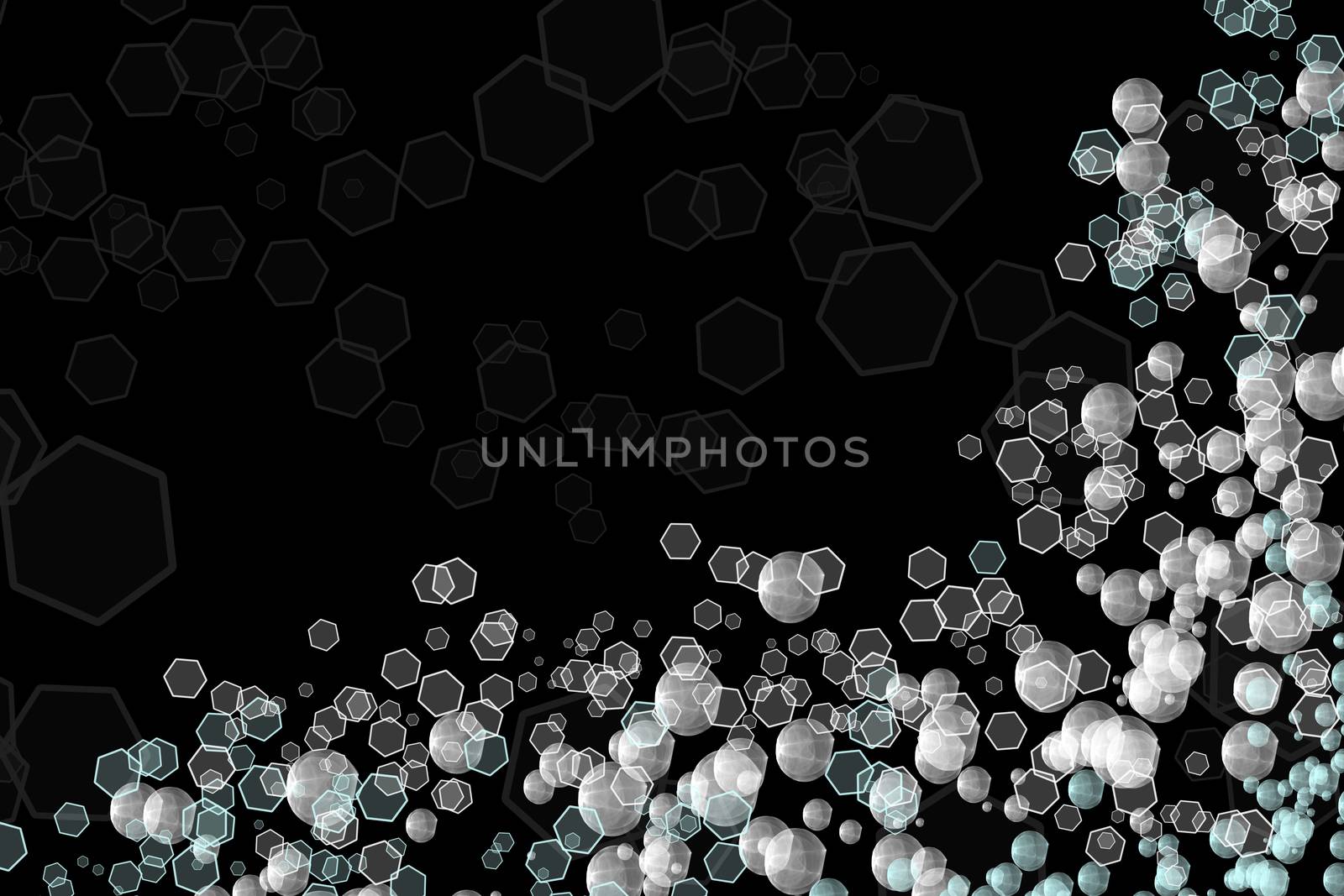 Black and white geometric abstract background for design