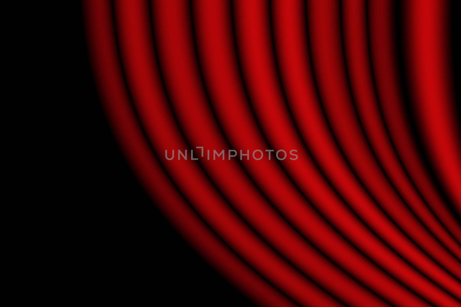 Background of red theater curtain for decoration