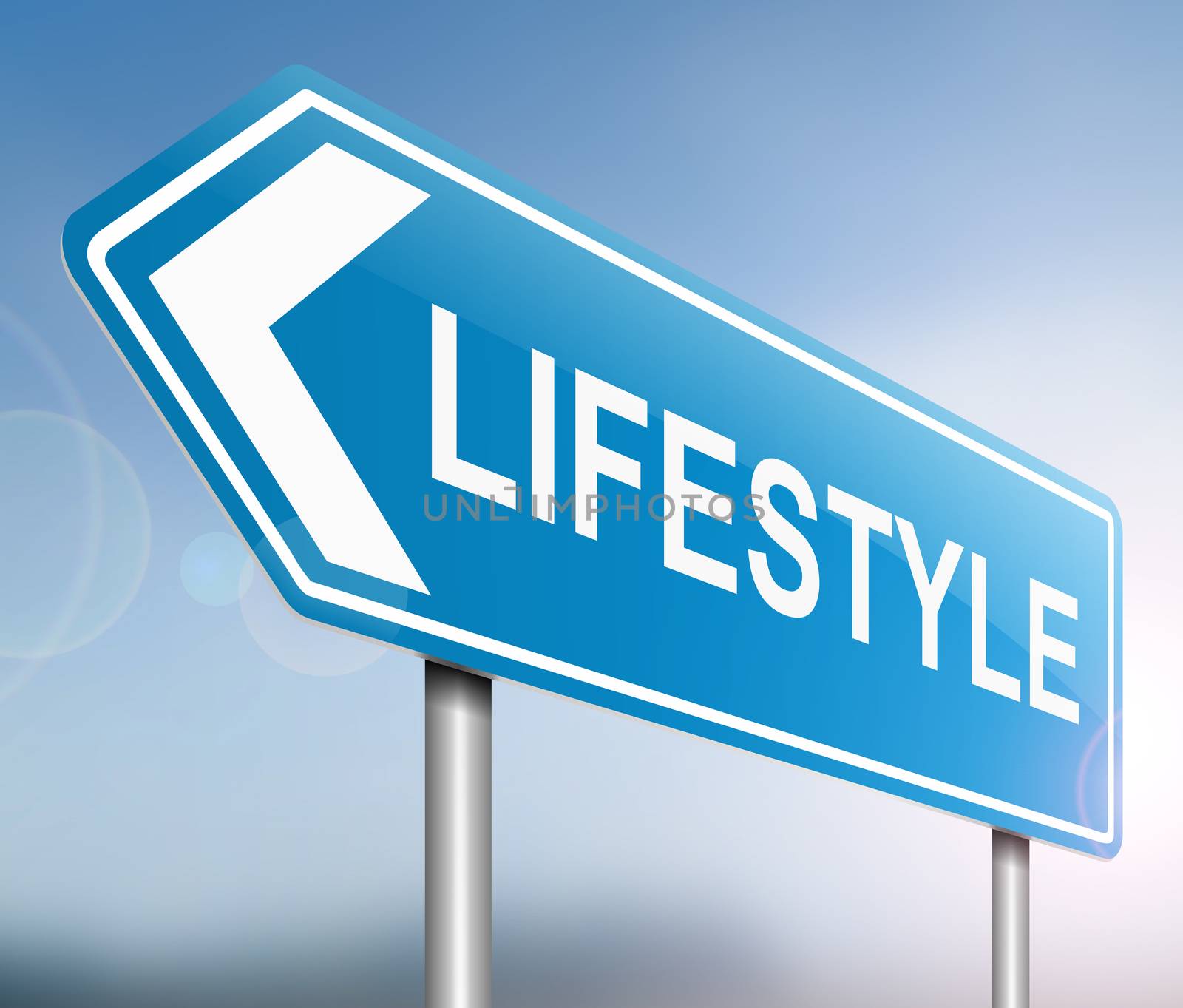 Lifestyle sign concept. by 72soul