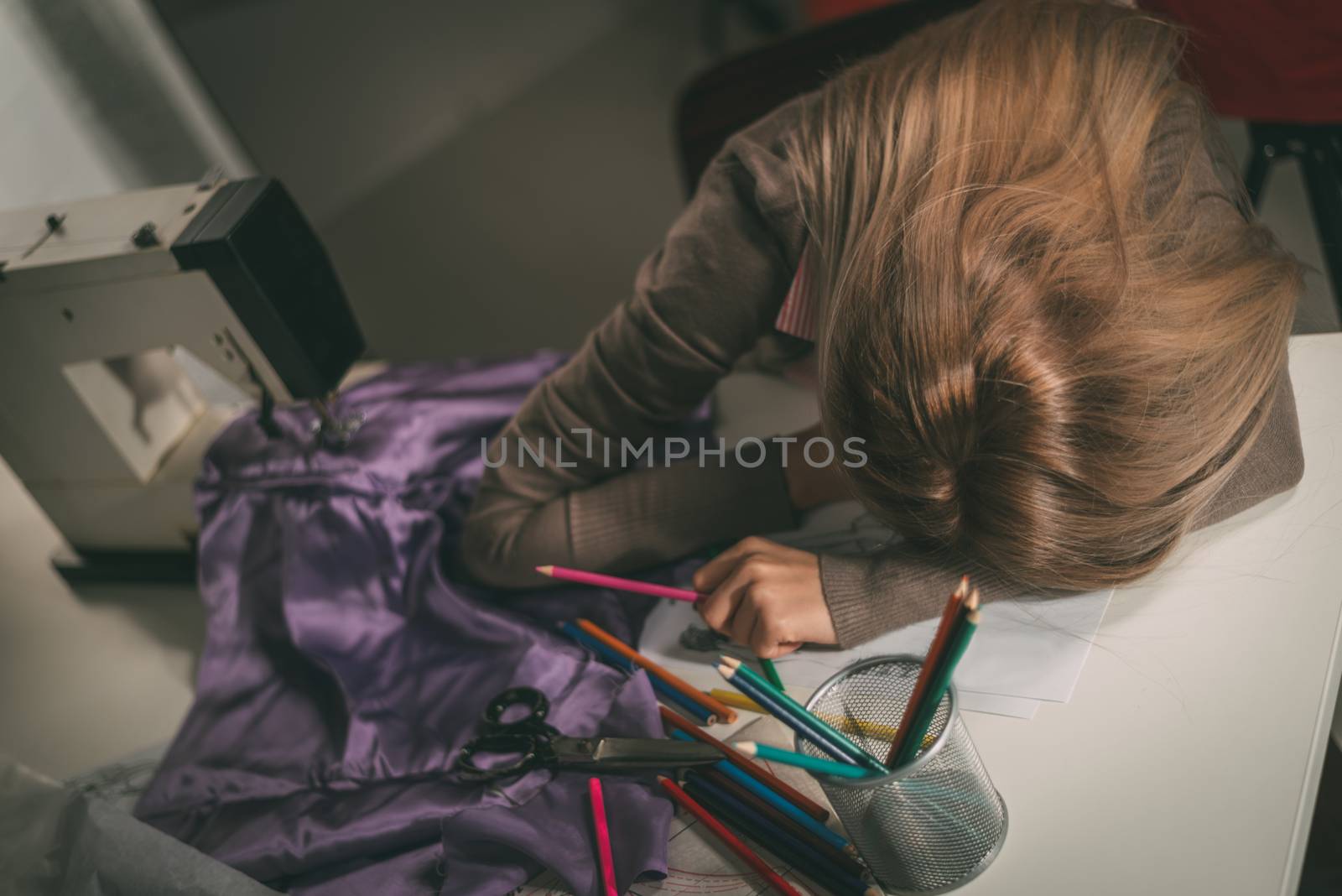 Tired Young Fashion Designer by MilanMarkovic78