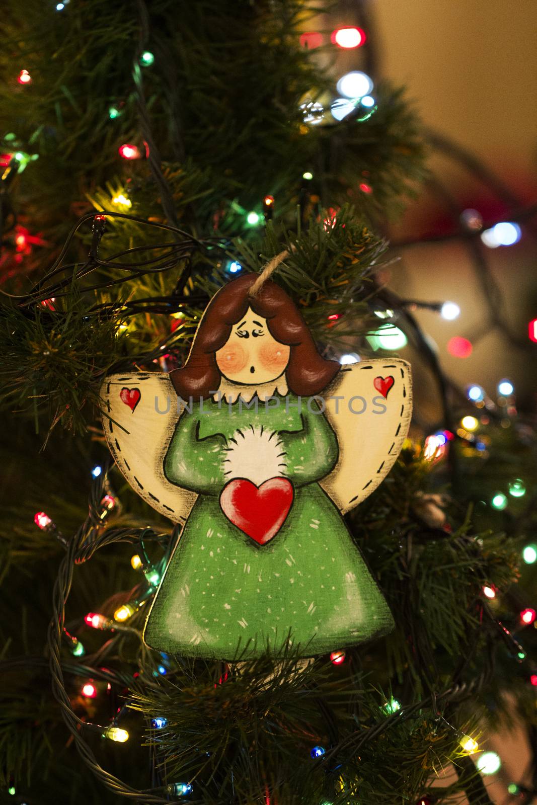 Christmas tree toys, angel. christmas decoration handmade toy Angel