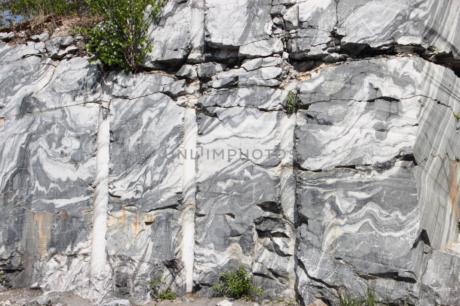 The giant marble cut in the Italian's career in Russia. Minerals