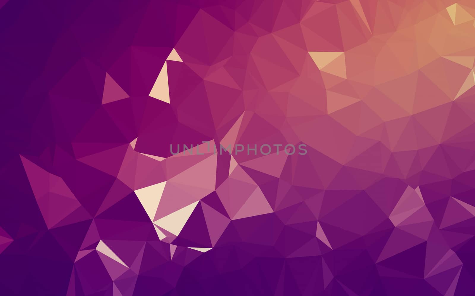 Abstract low poly background, geometry triangle by teerawit