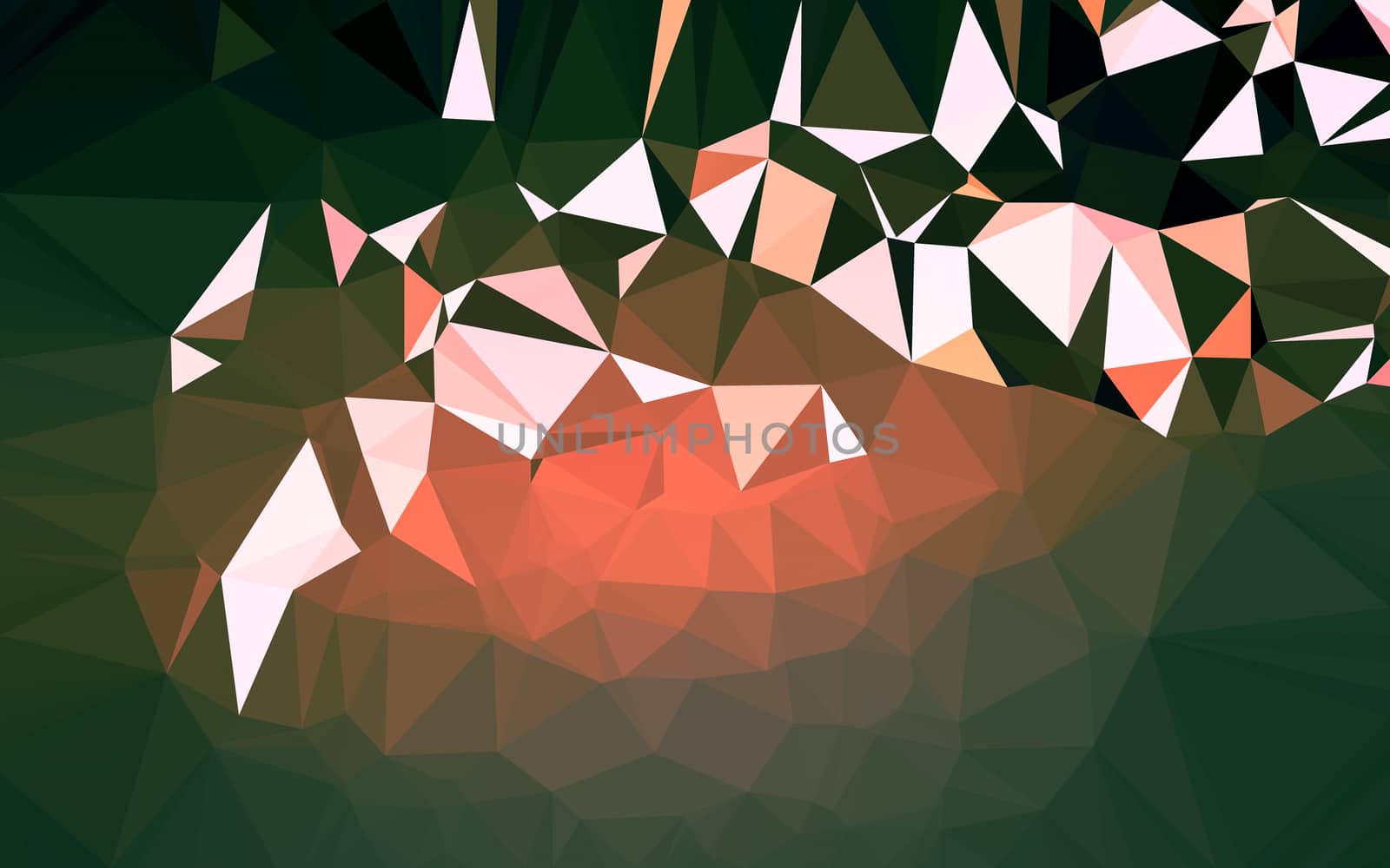 Abstract low poly background, geometry triangle by teerawit