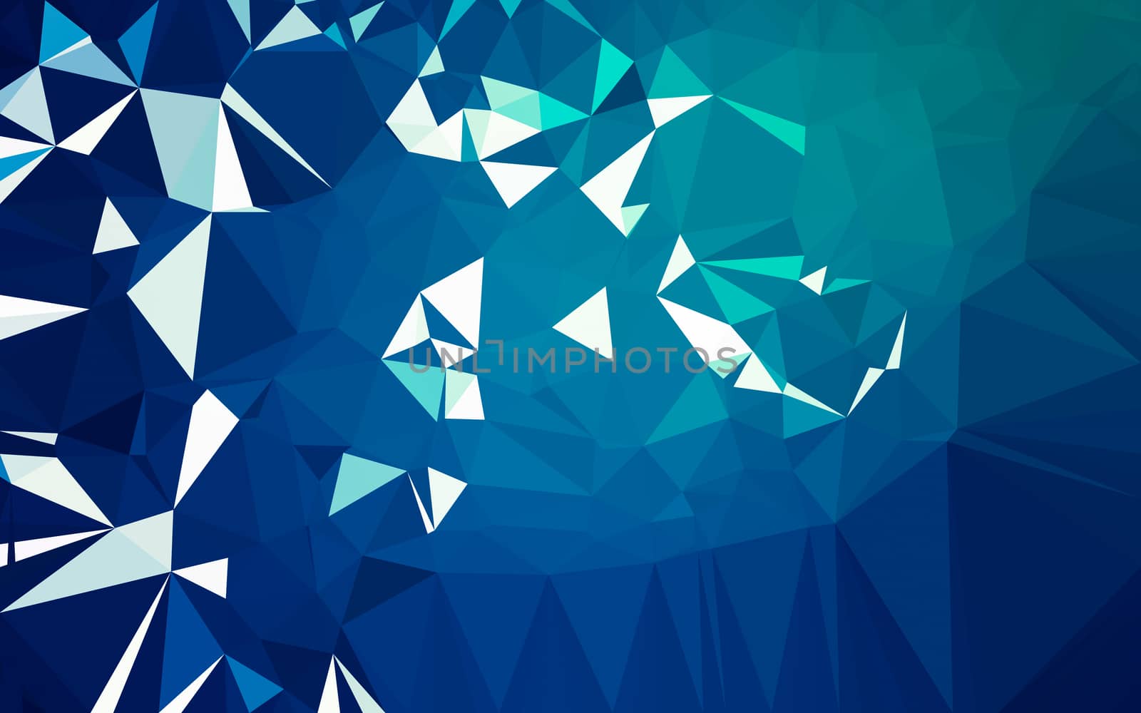 Abstract low poly background, geometry triangle by teerawit