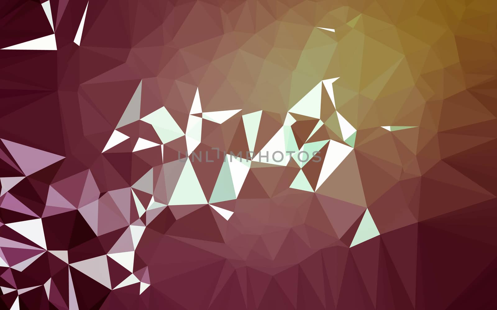 Abstract low poly background, geometry triangle by teerawit