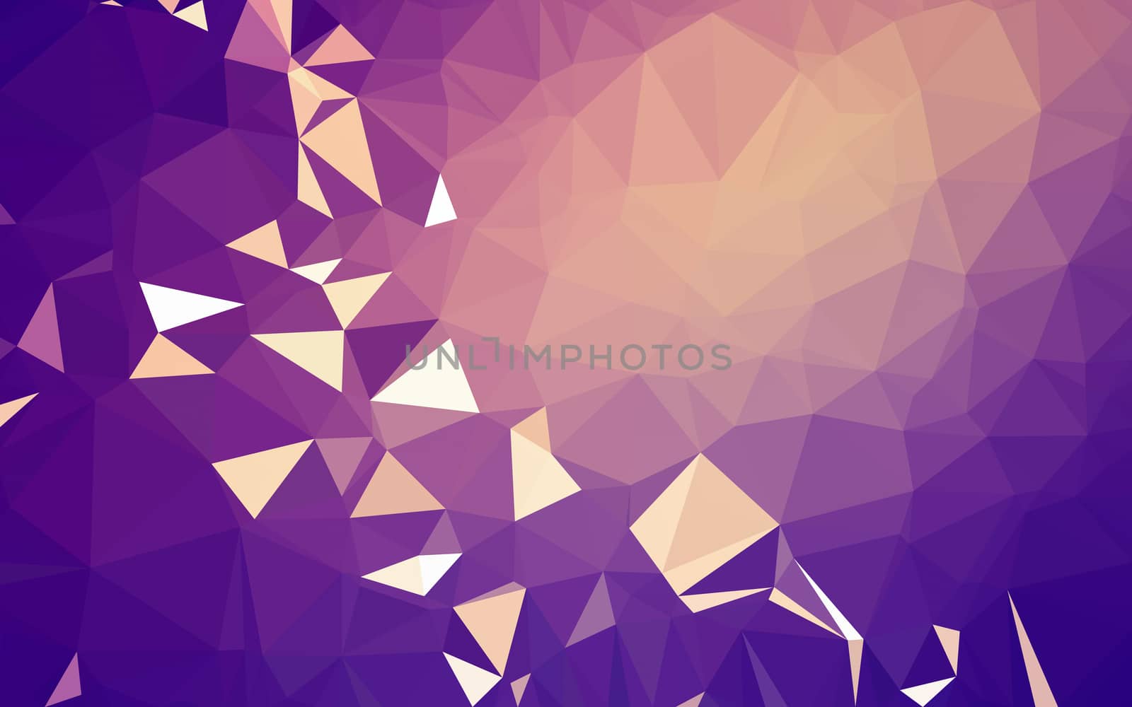 Abstract low poly background, geometry triangle by teerawit