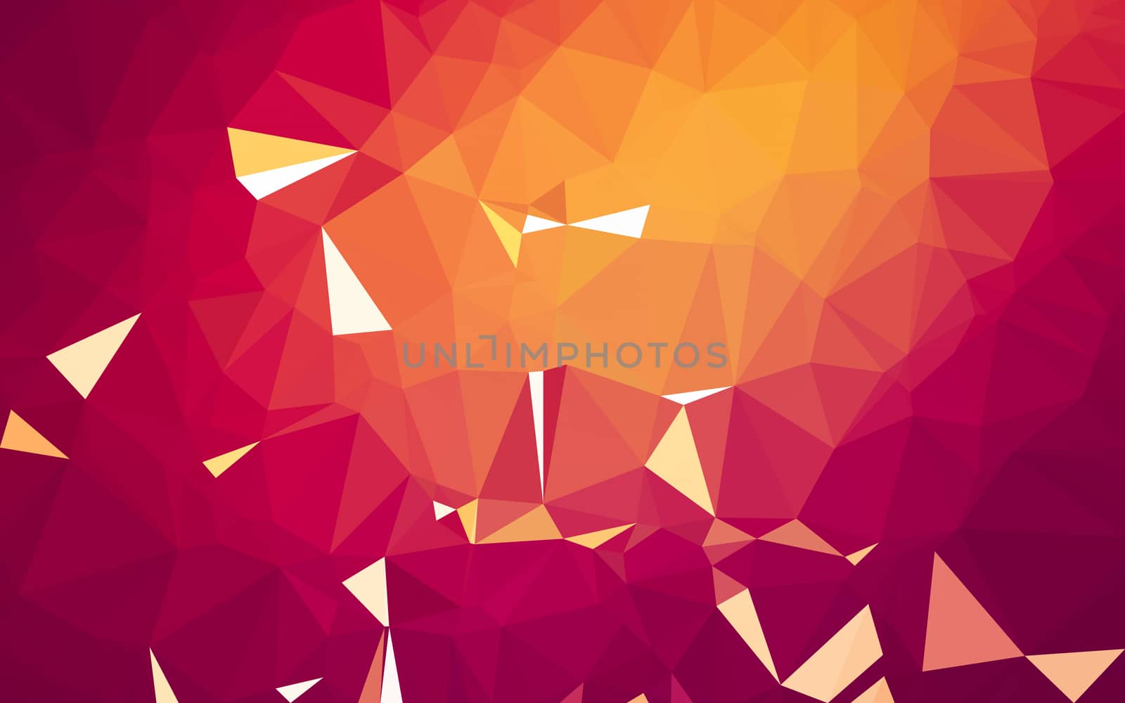 Abstract low poly background, geometry triangle by teerawit