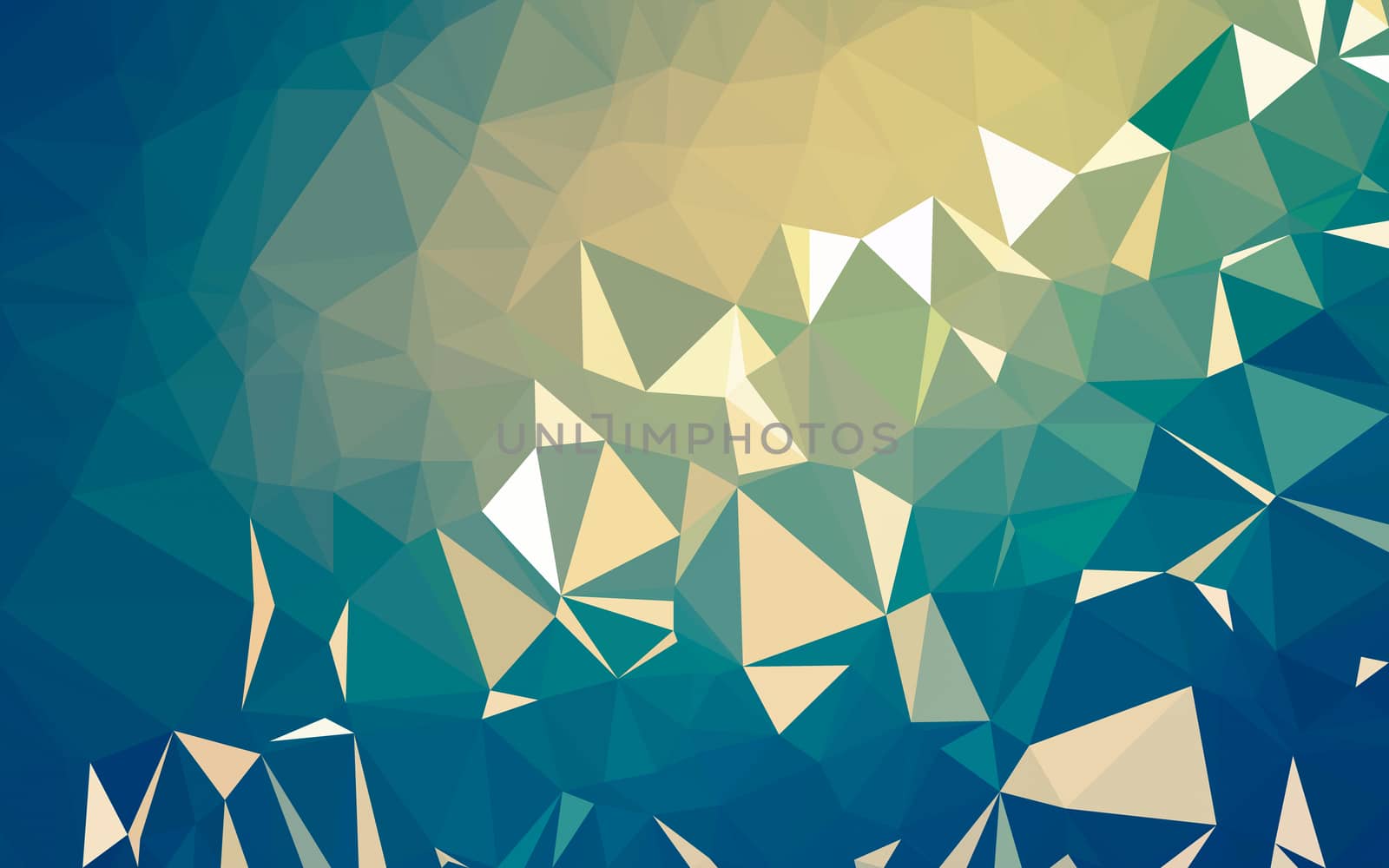 Abstract low poly background, geometry triangle by teerawit