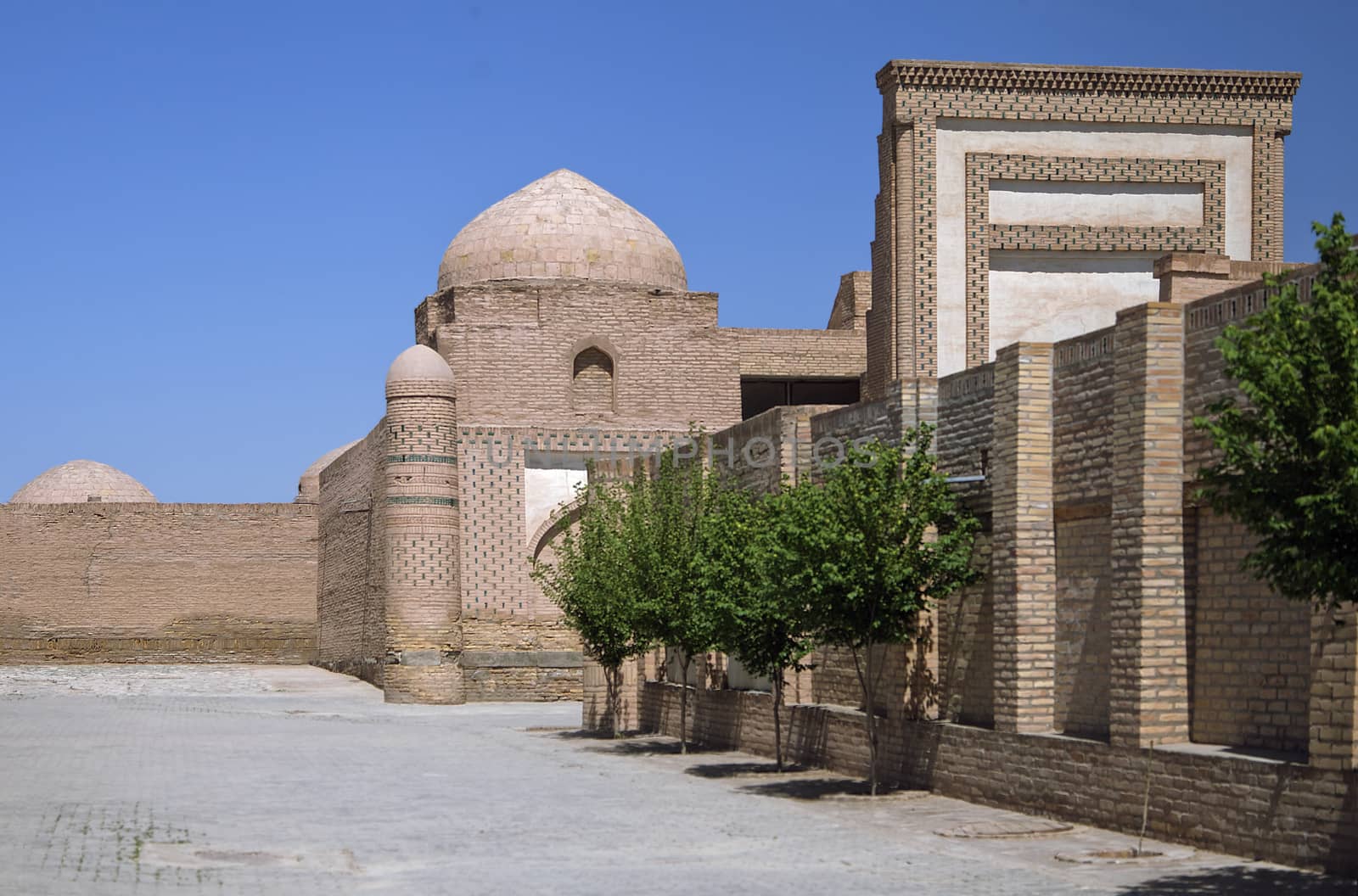 Madrasah in the Old Town in Khiva, Uzbekistan