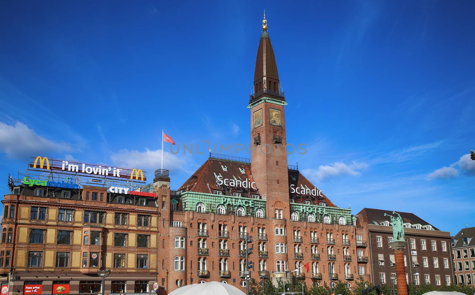 COPENHAGEN, DENMARK - AUGUST 15, 2016: Scandic Palace Hotel is a by vladacanon