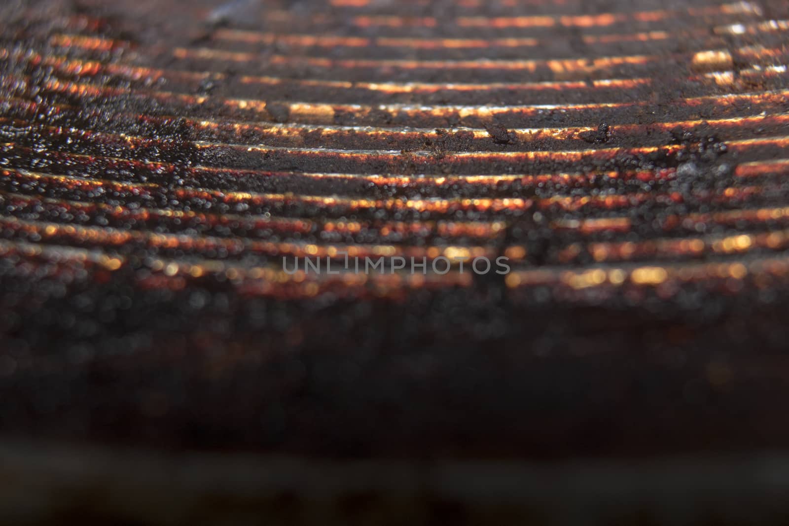 oily rusty metal plate close up macro art by vector1st