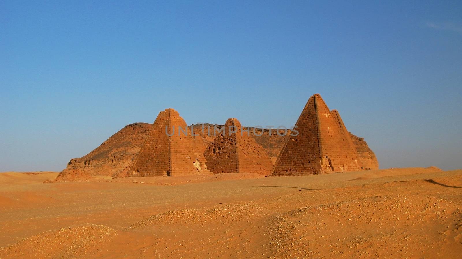 Jebel Barkal and Pyramids, Karima. Nubia, Sudan by homocosmicos