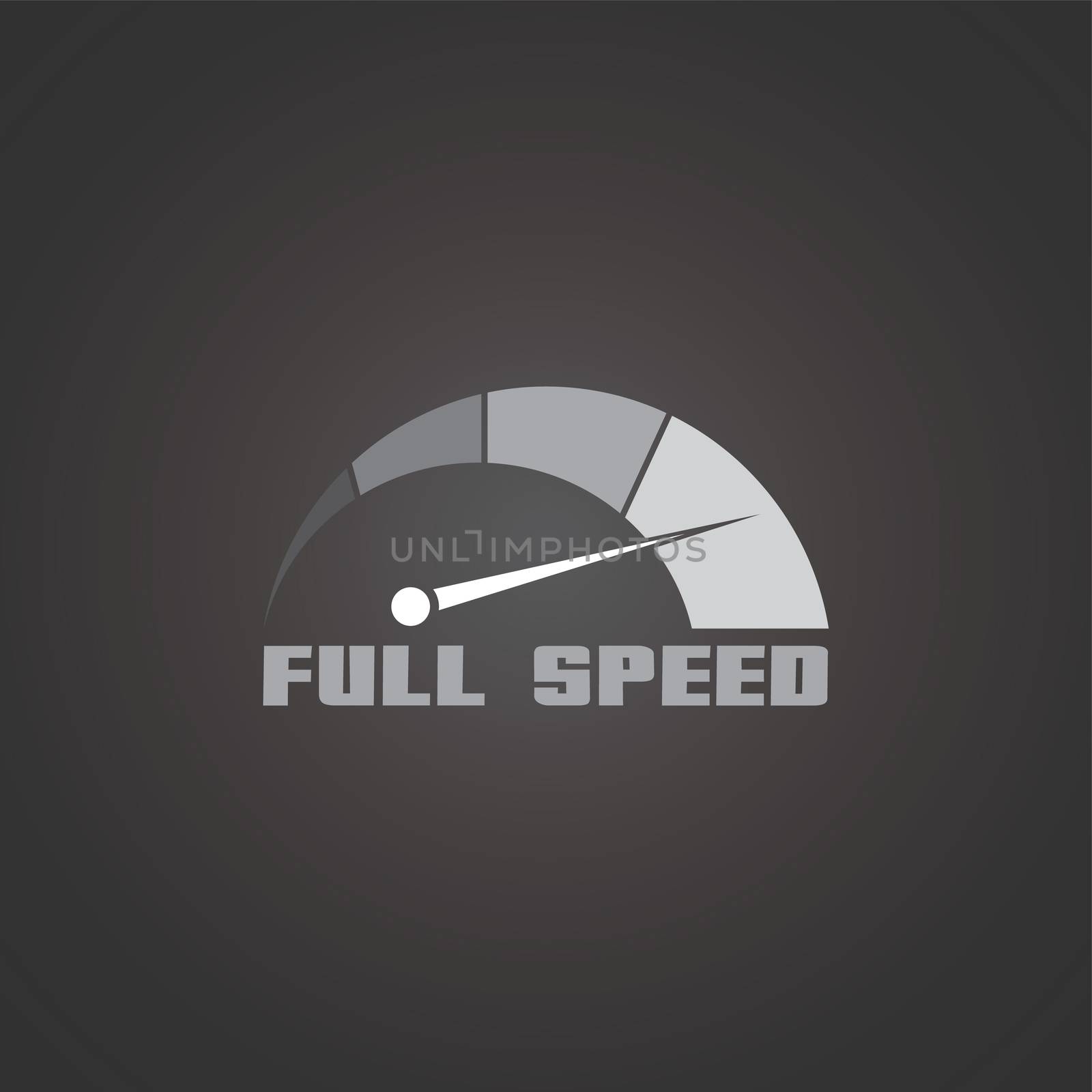 speed meter art theme vector graphic illustration