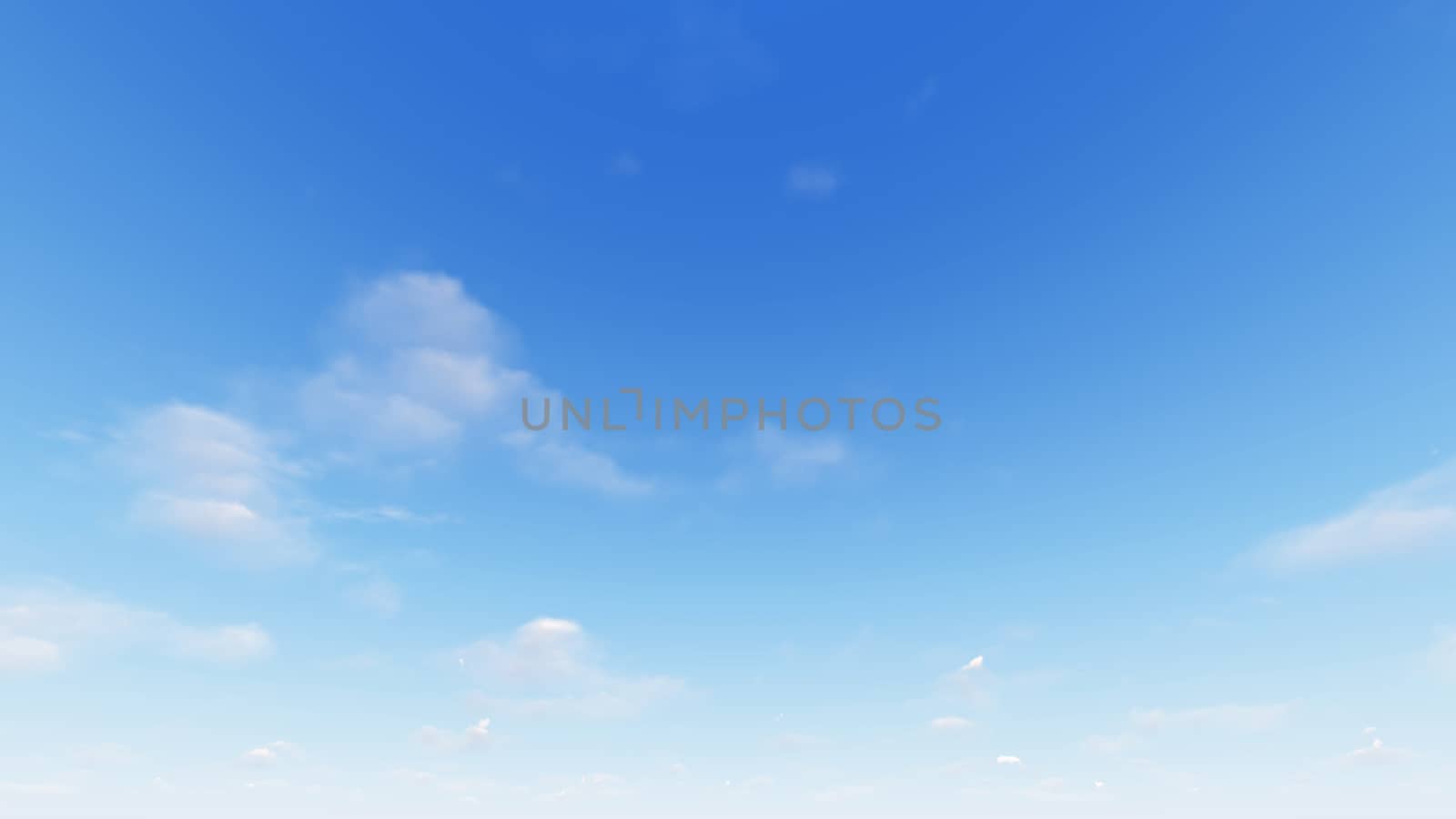 Cloudy blue sky abstract background, blue sky background with tiny clouds, 3d rendering

