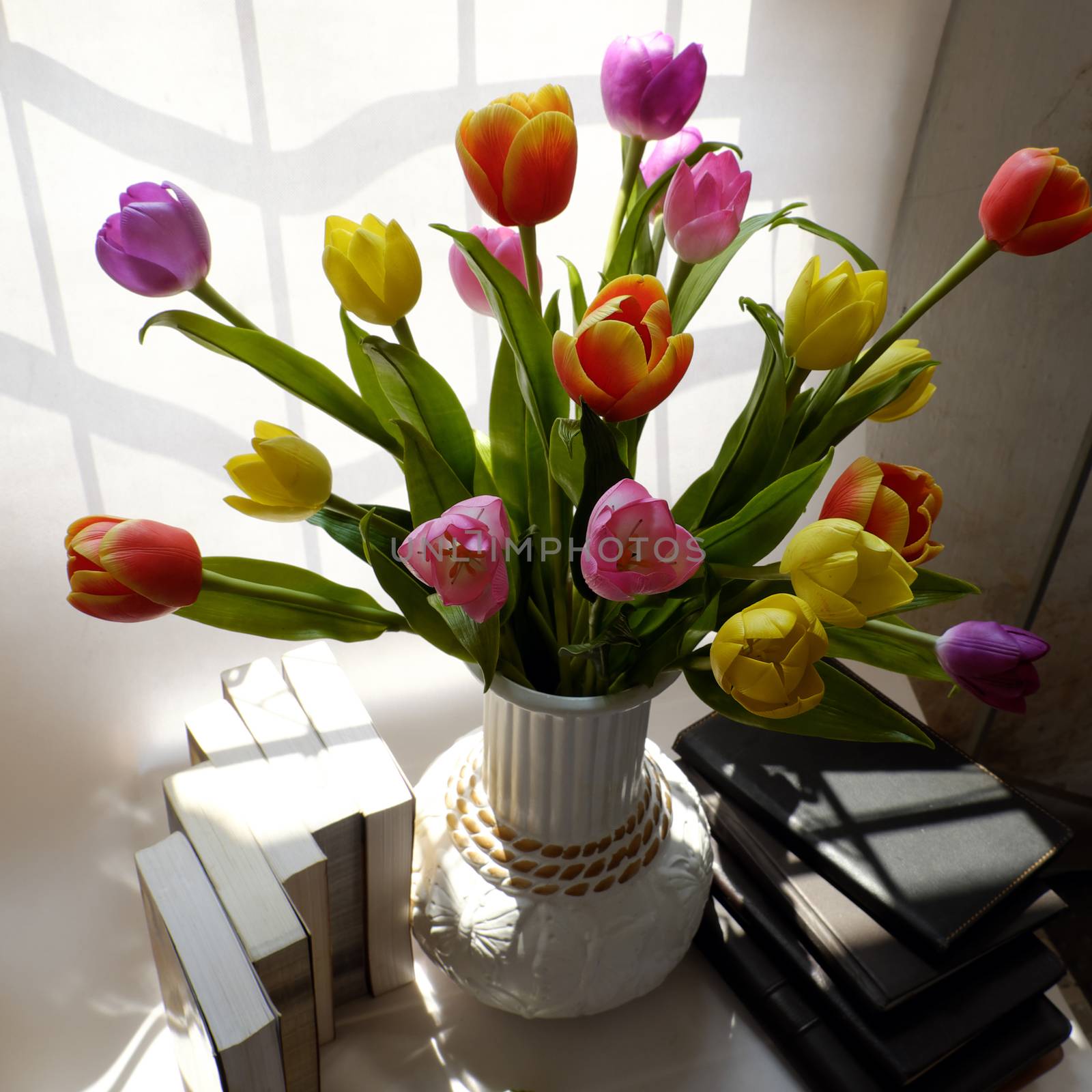 Happy teachers day, handmade tulip flower by xuanhuongho