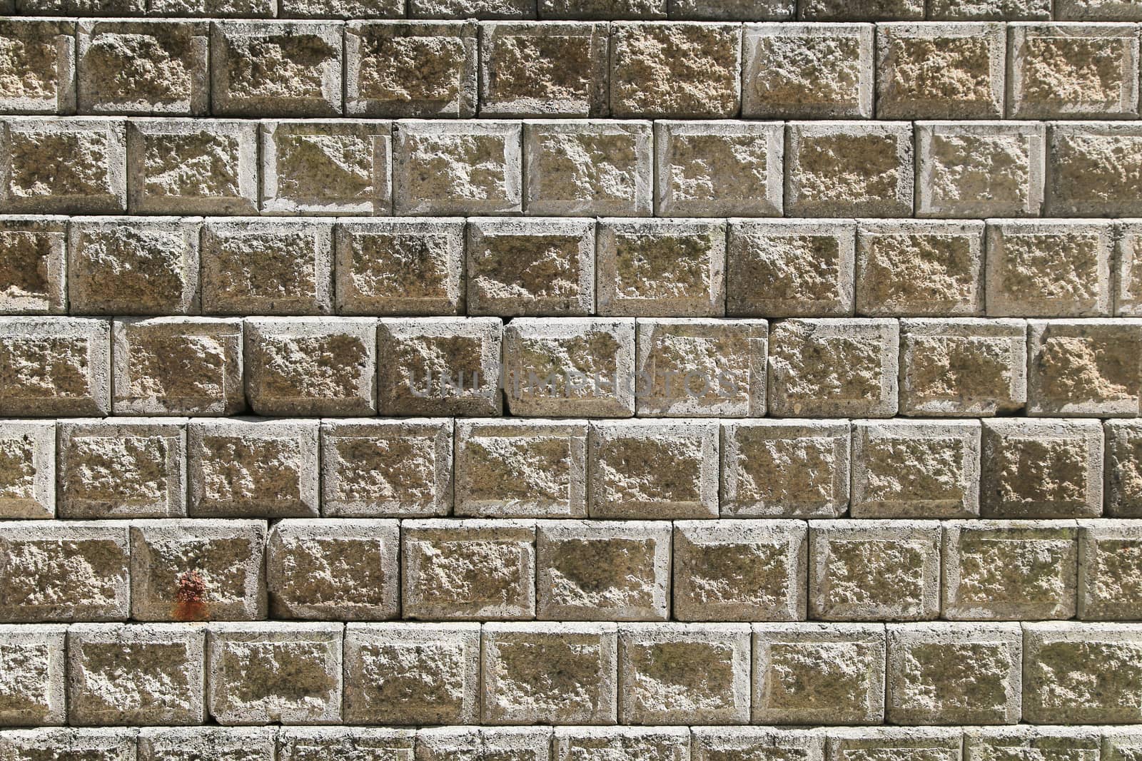 White Yellow brick wall background by ngarare