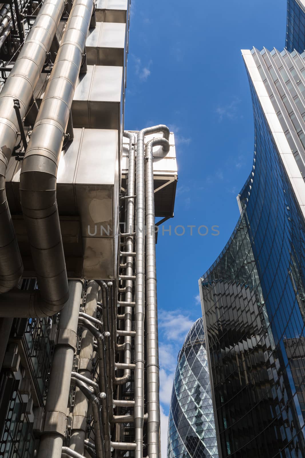 Financial District on London by chrisukphoto