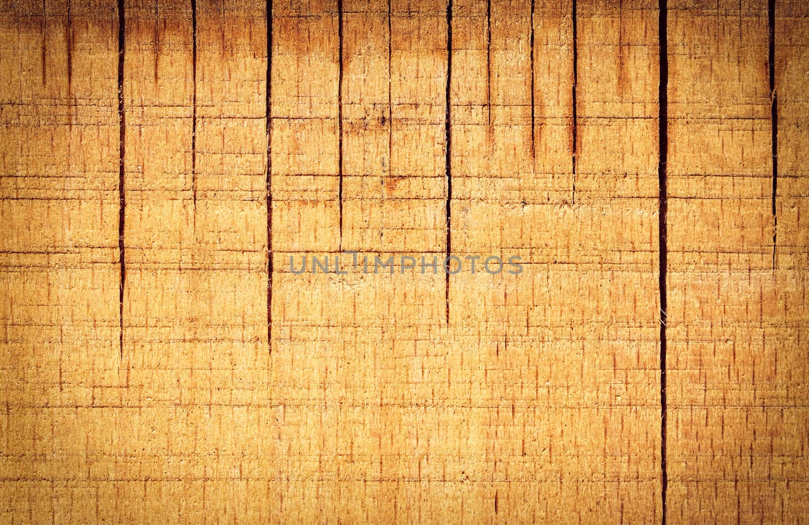 abstract background or texture with vertical cracks beech board