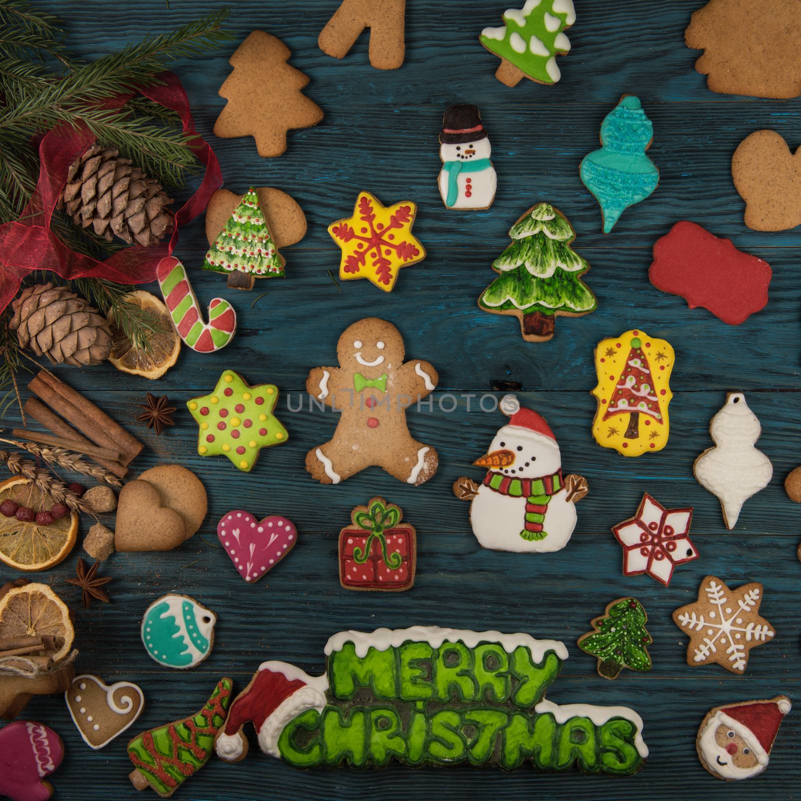 Gingerbreads for new years and christmas by rusak