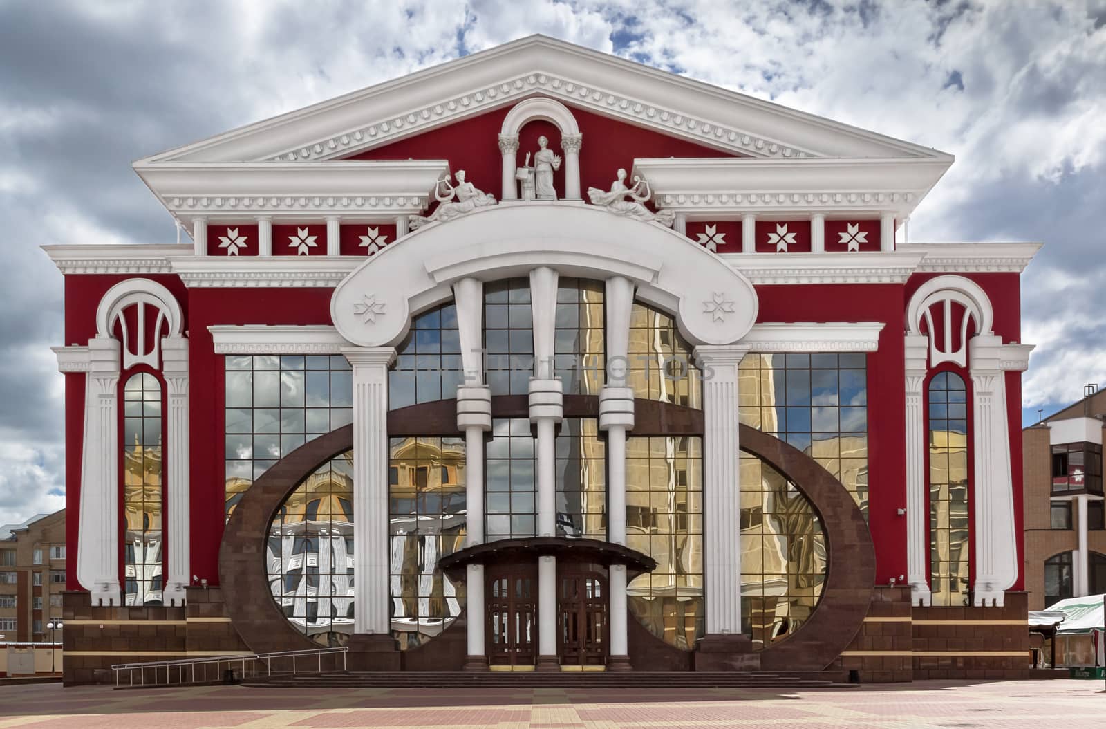 The Opera house in Saransk, Russia. The capital of the Mordovian Republic.