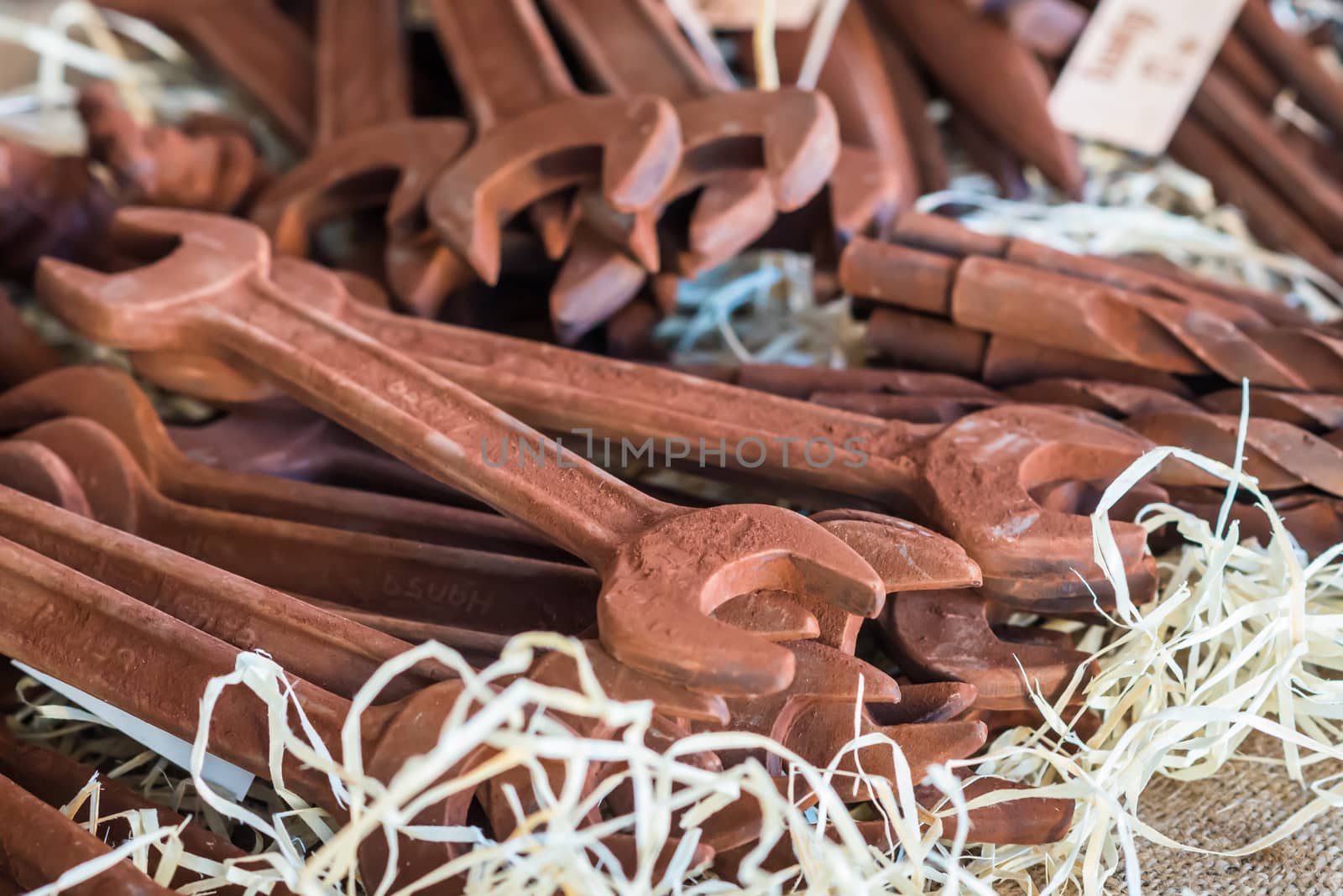 chocolate in the form of a wrench by okskukuruza