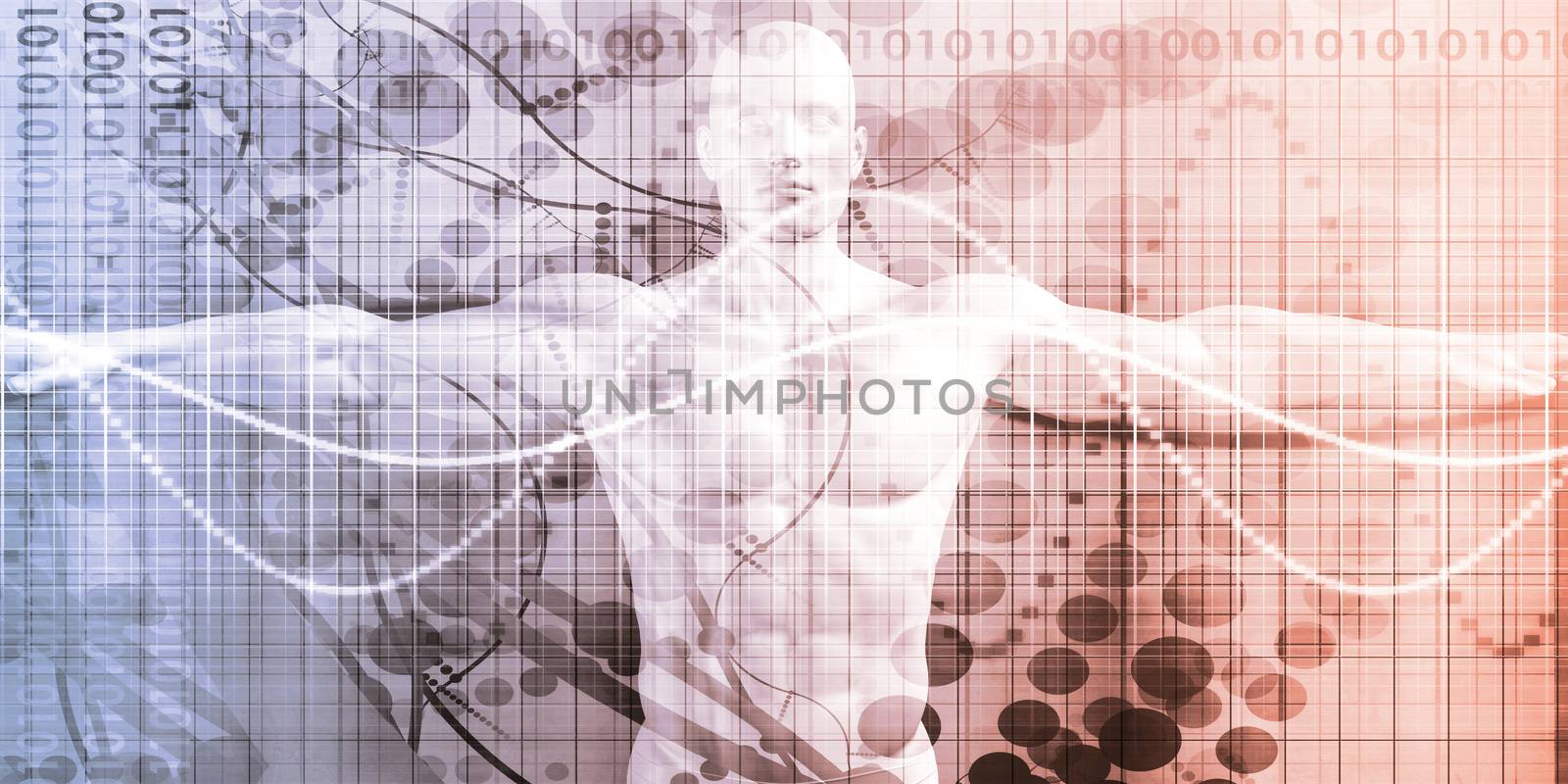 Medical Research in Genetics and DNA Science as Concept