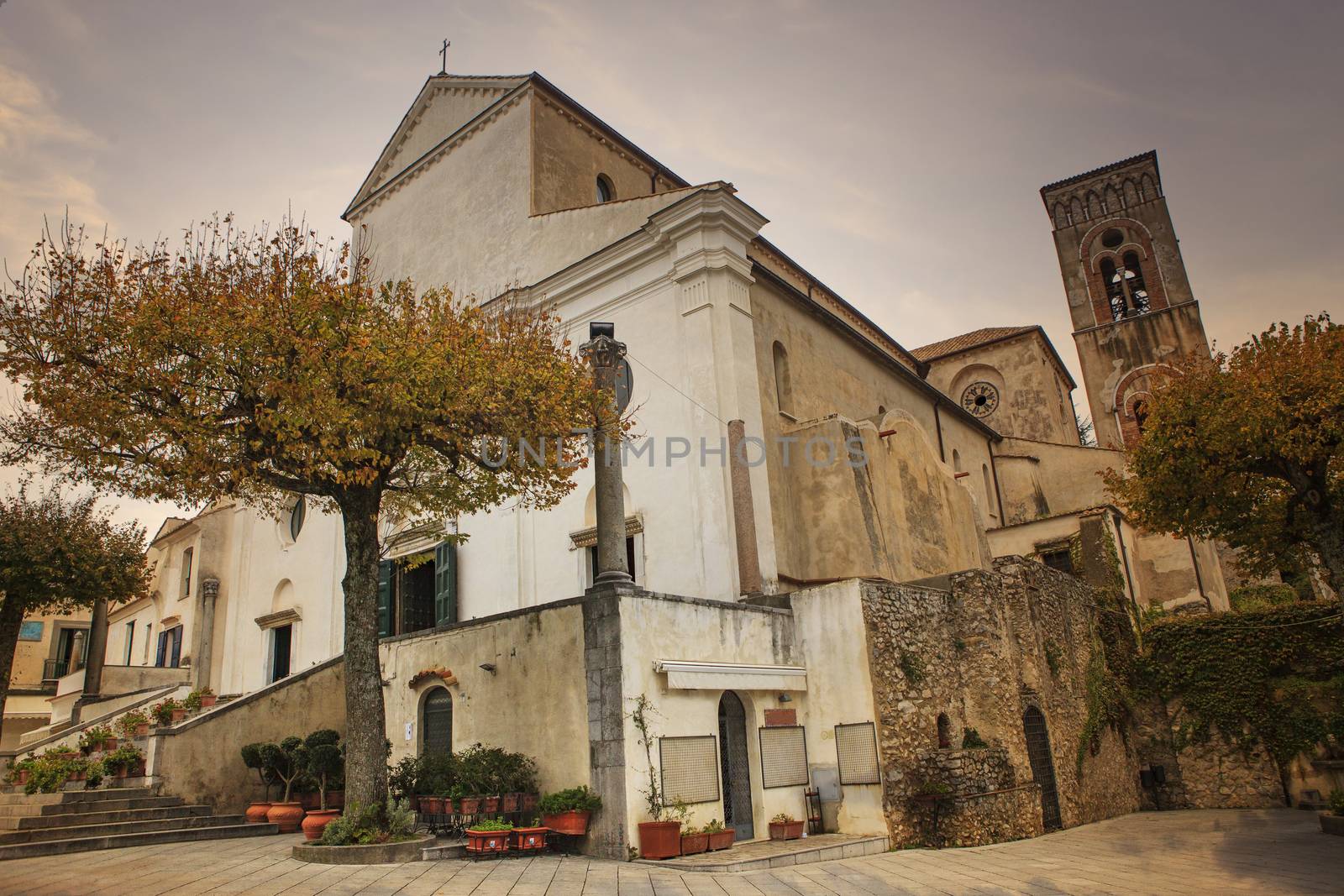 Cathedral Duomo church of Ravello ,Amalfi coast mediterranean sea south italy