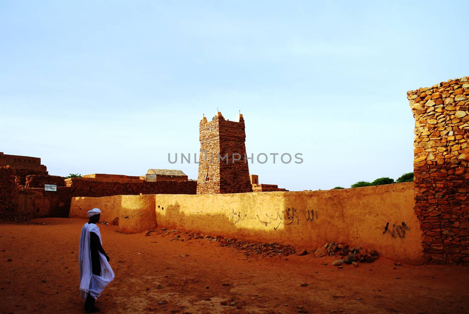 Chinguetti mosque, one of the symbols of Mauritania